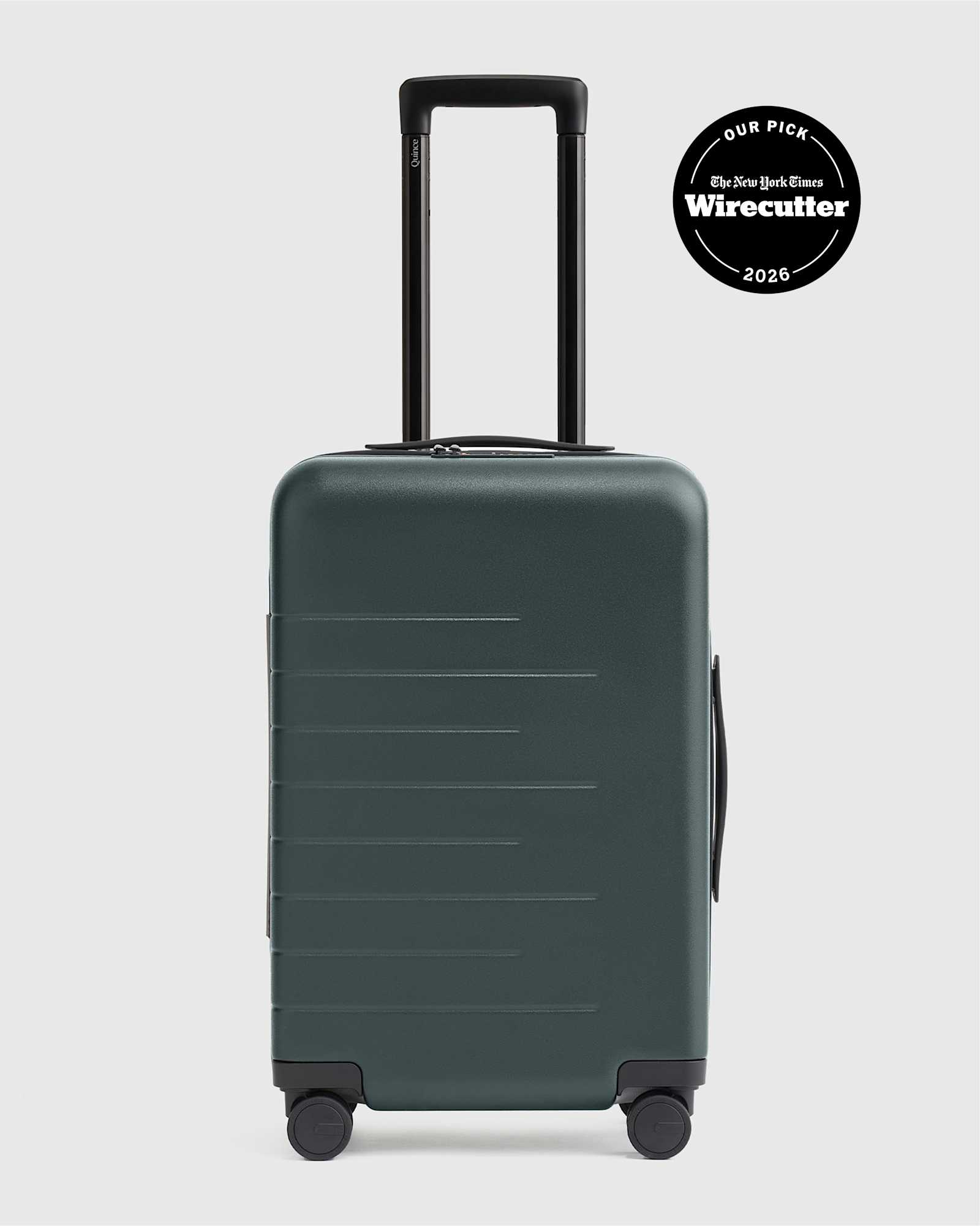Small Carry-On Suitcase Dark green