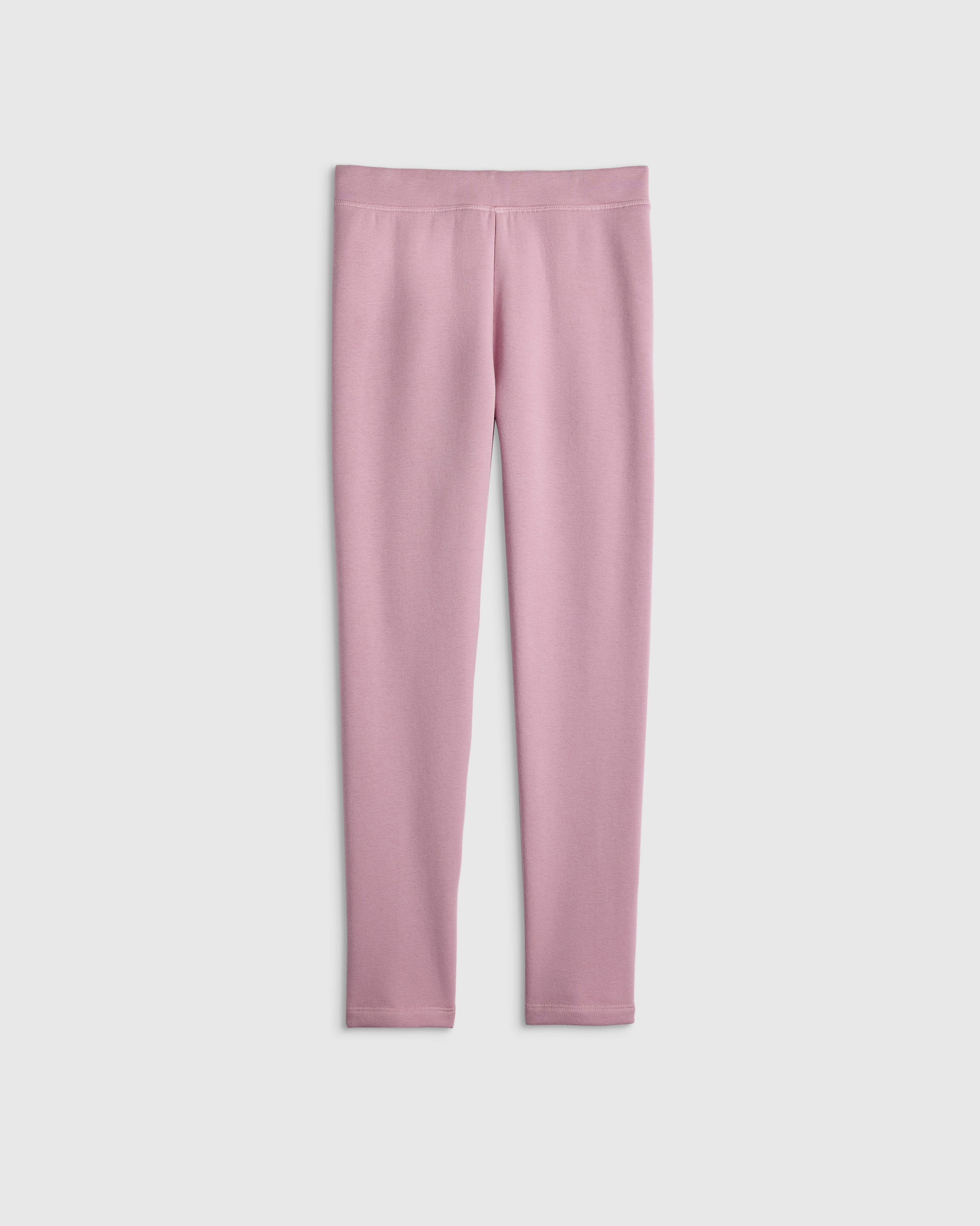 Lilac Mauve Fleece Lined Legging