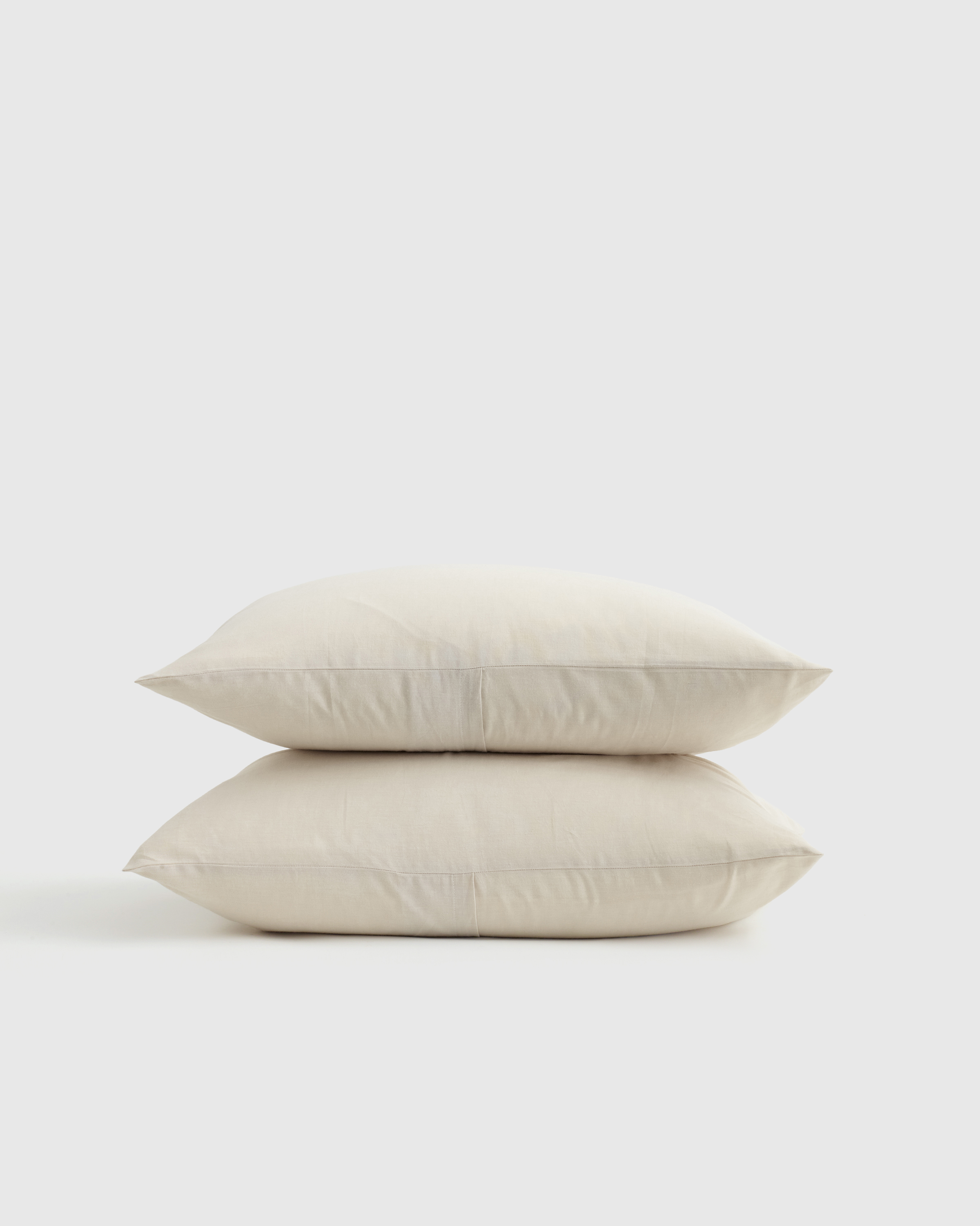 Natural Mongolian Cashmere Cotton Sham Set