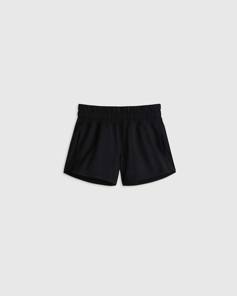 Black Active Run Short