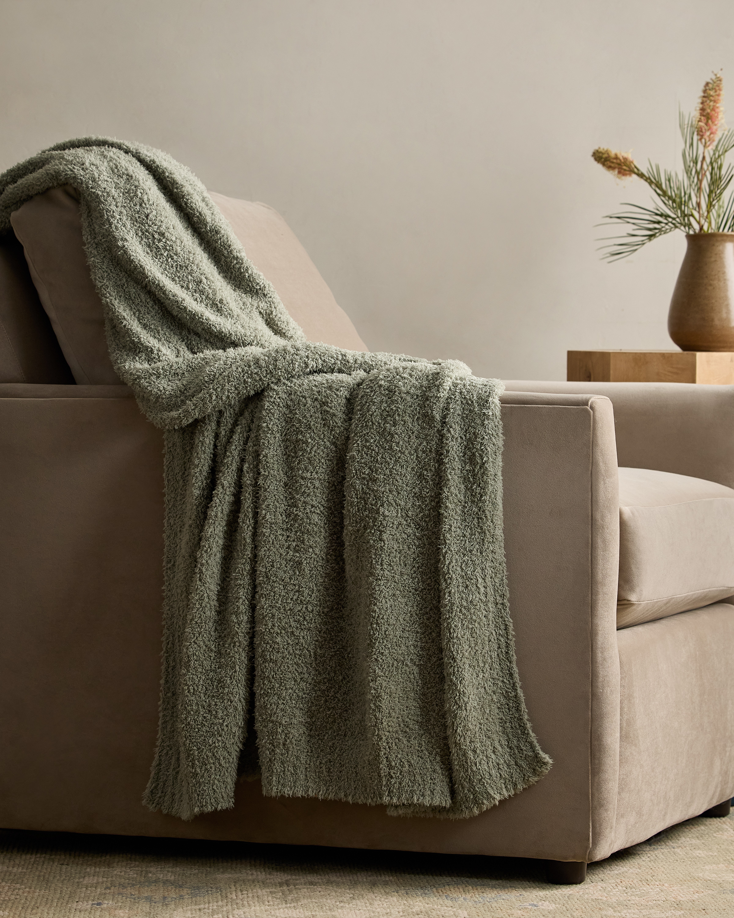 Sage Everyday Cozy Throw