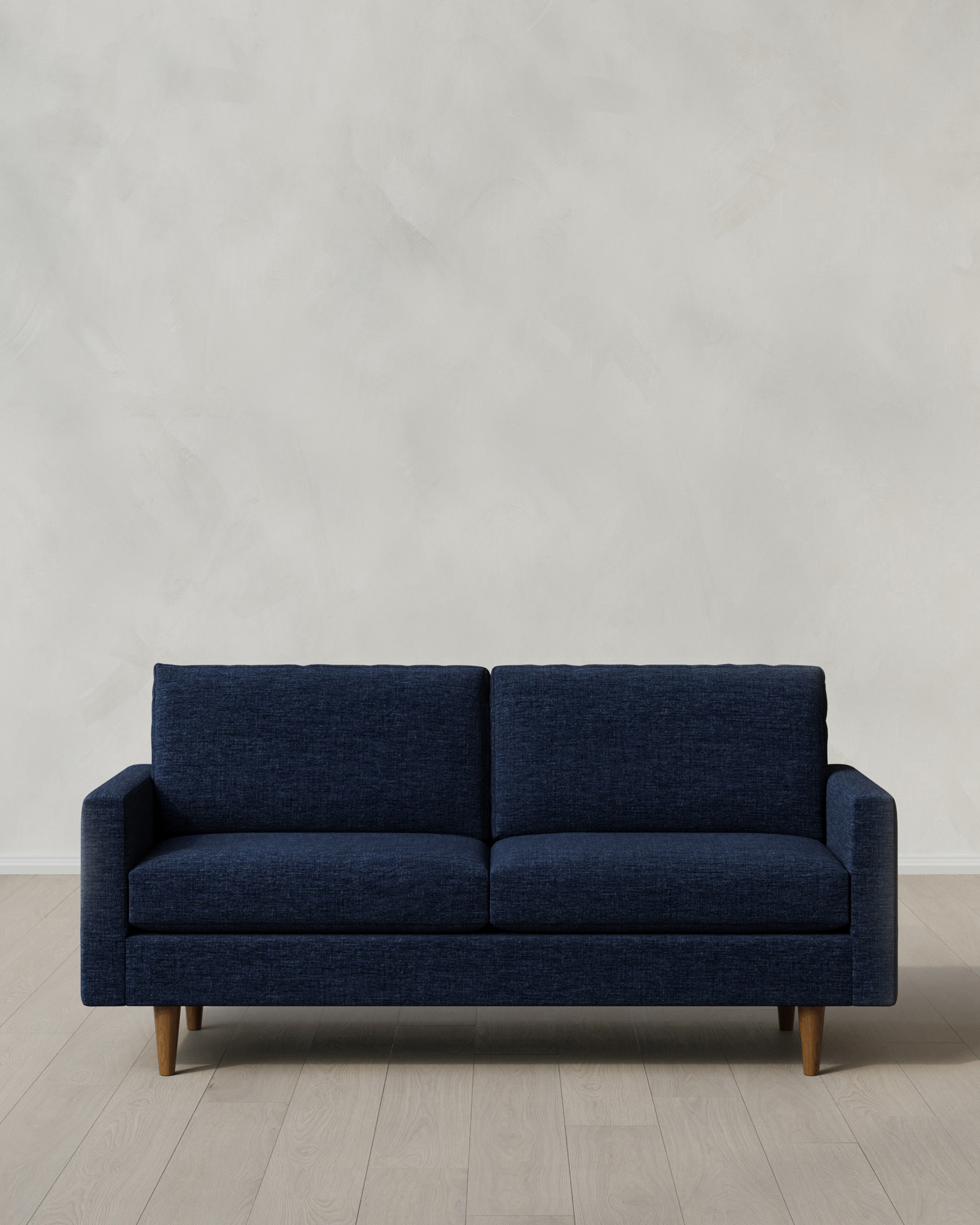 Ink Atlas Midcentury Sofa in Performance Chenille Linen Blend