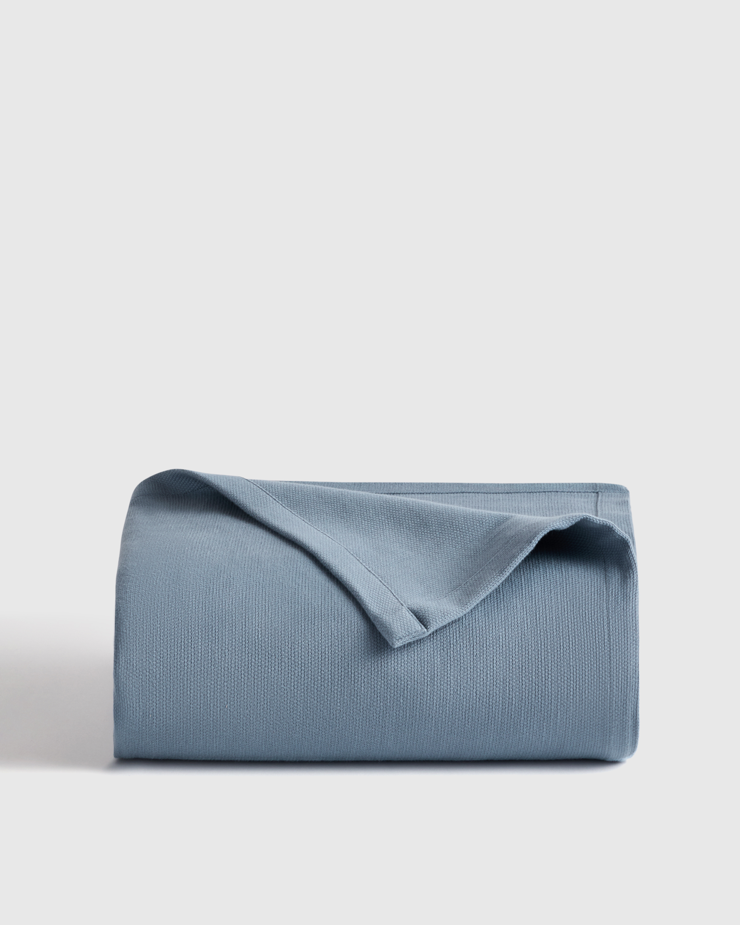 Luxury Organic Cotton Bed Blanket, Full/Queen, Mineral