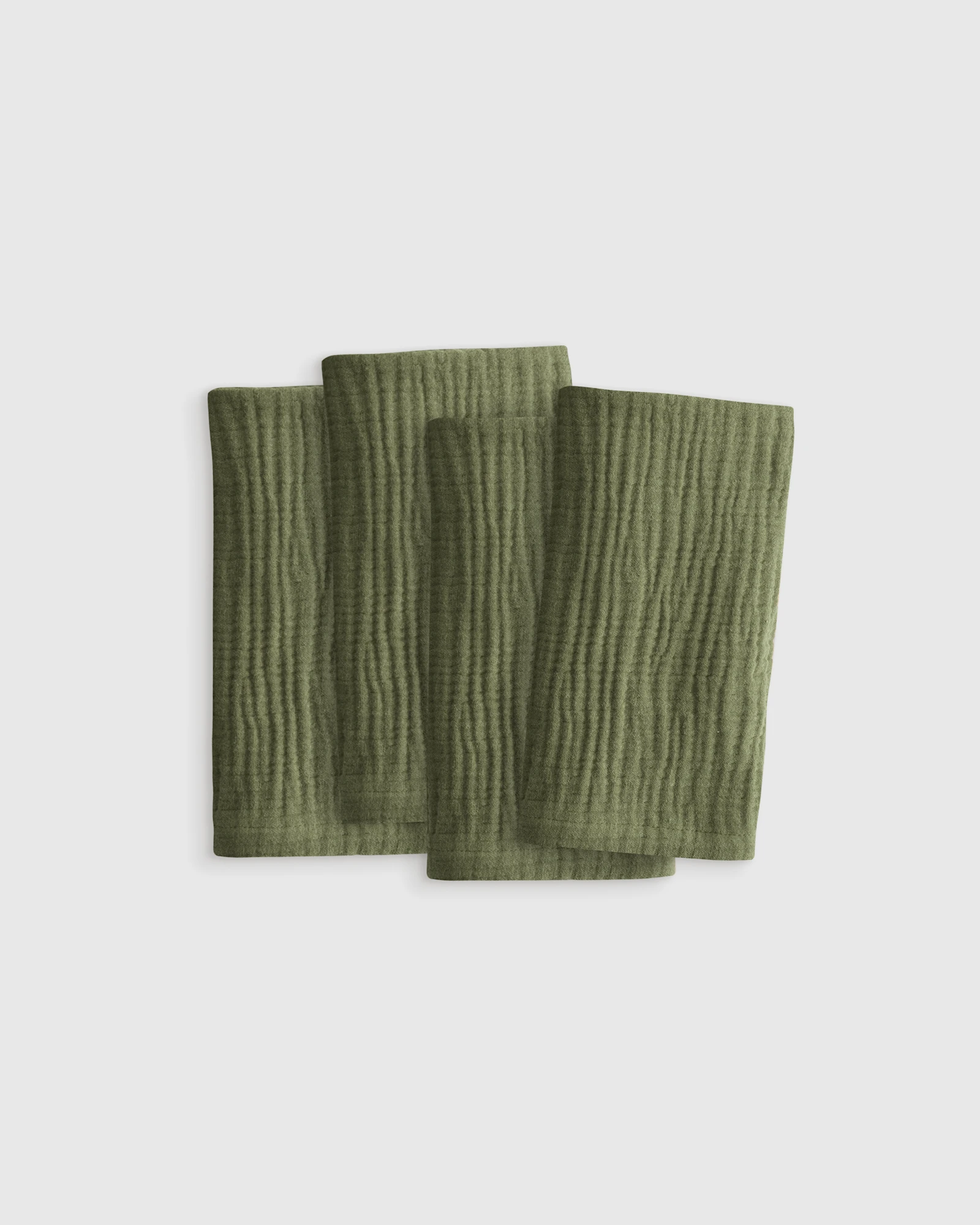 Organic Cotton Gauze Napkins, Set of 4