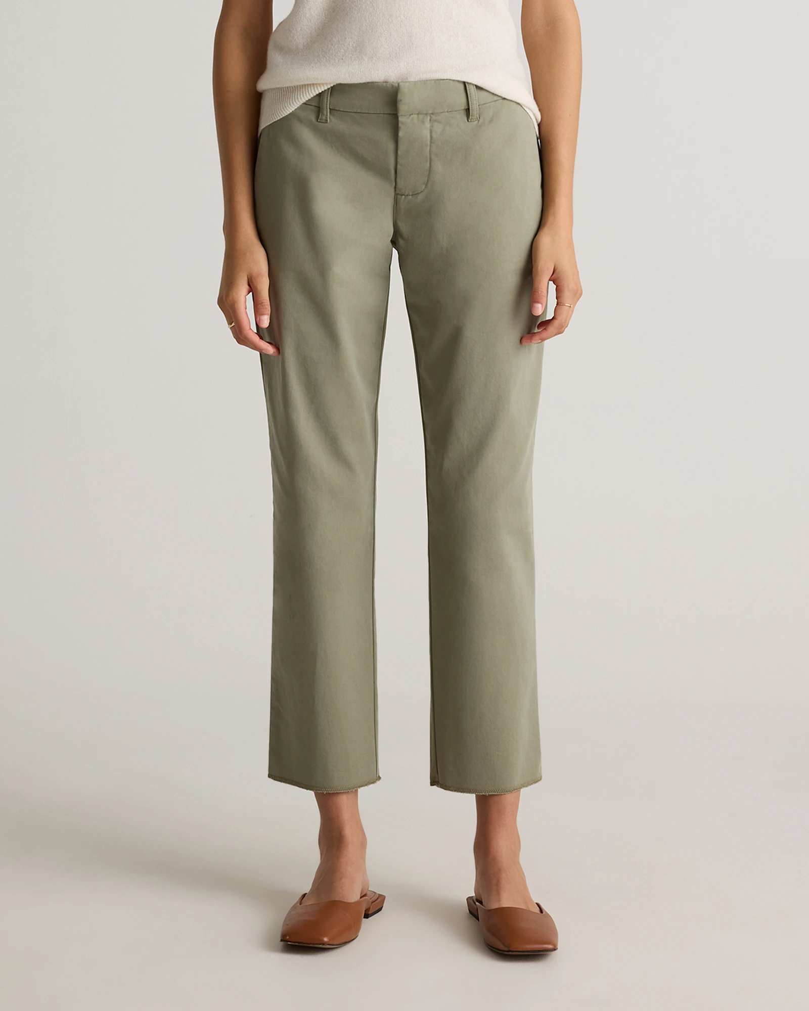Organic Stretch Cotton Chino Pants