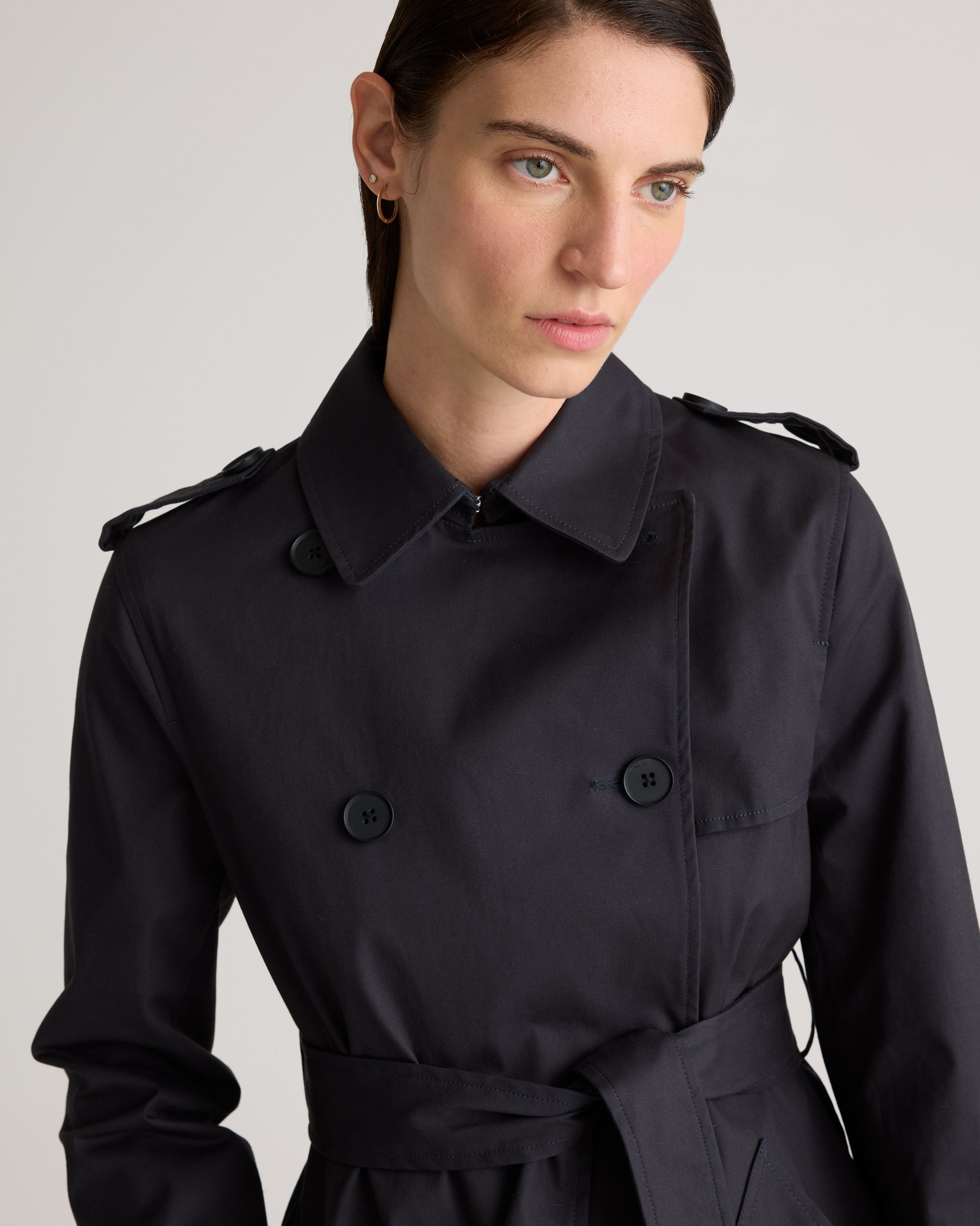 【mideal ／multiway short trench coat】 41bl0TQISuL._SY350_QL65_.jpg