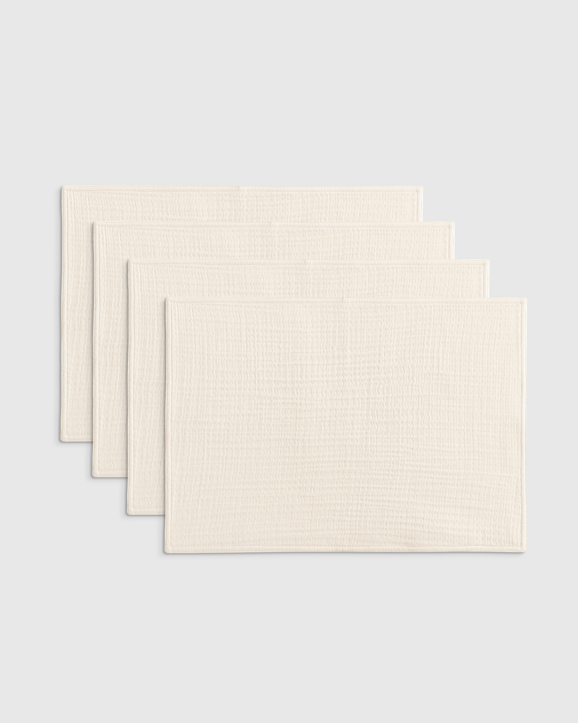 Undyed Organic Airy Gauze Placemats