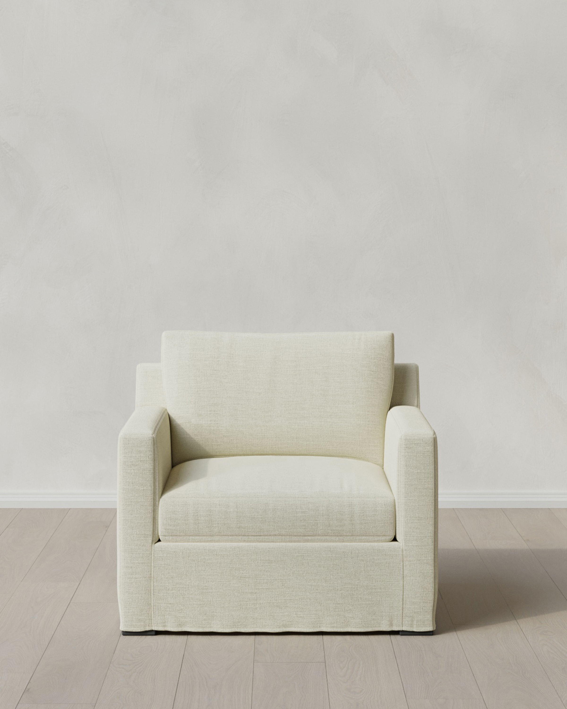 Boucle Swivel Chair
