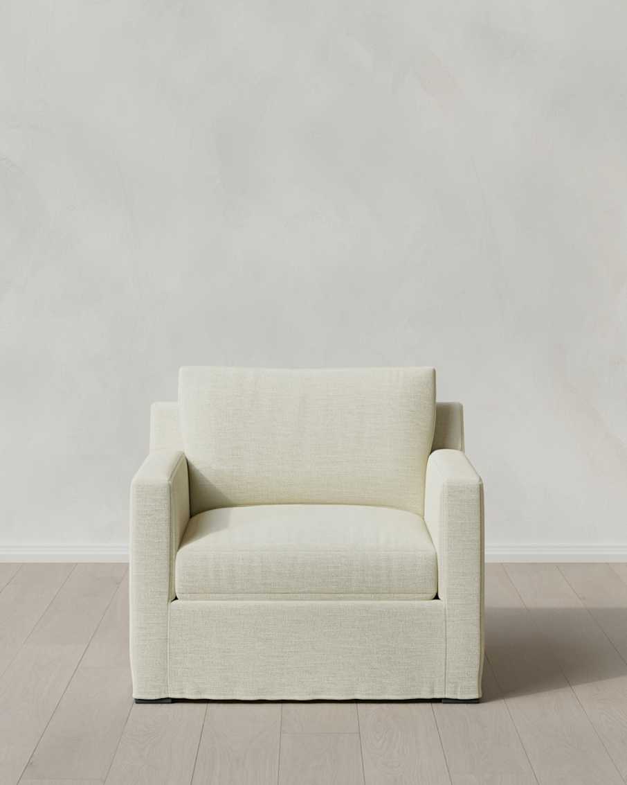 Boucle Swivel Chair