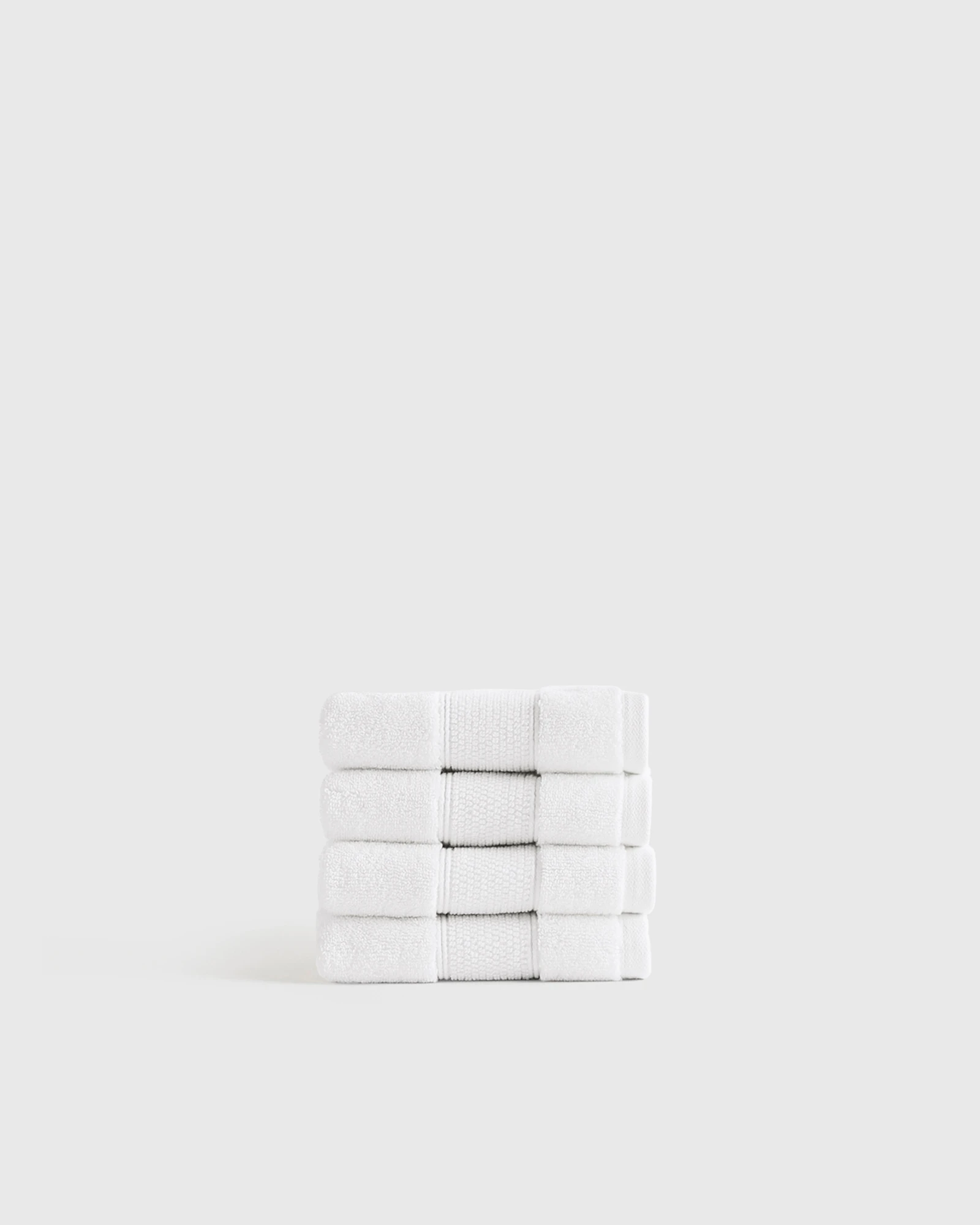 Classic Organic Turkish Cotton Washcloth (Set of 4) - Heather Brown