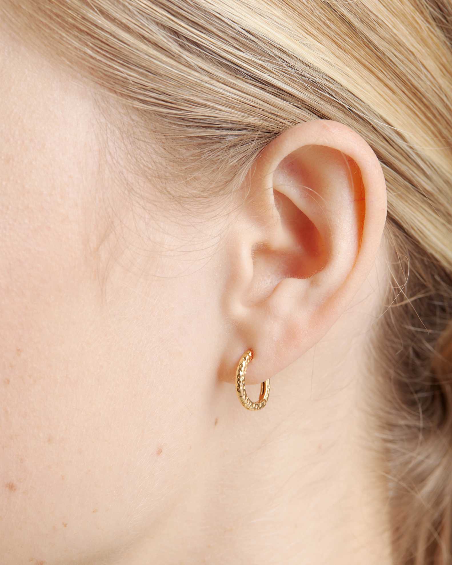 14K Gold Everyday Hoops
