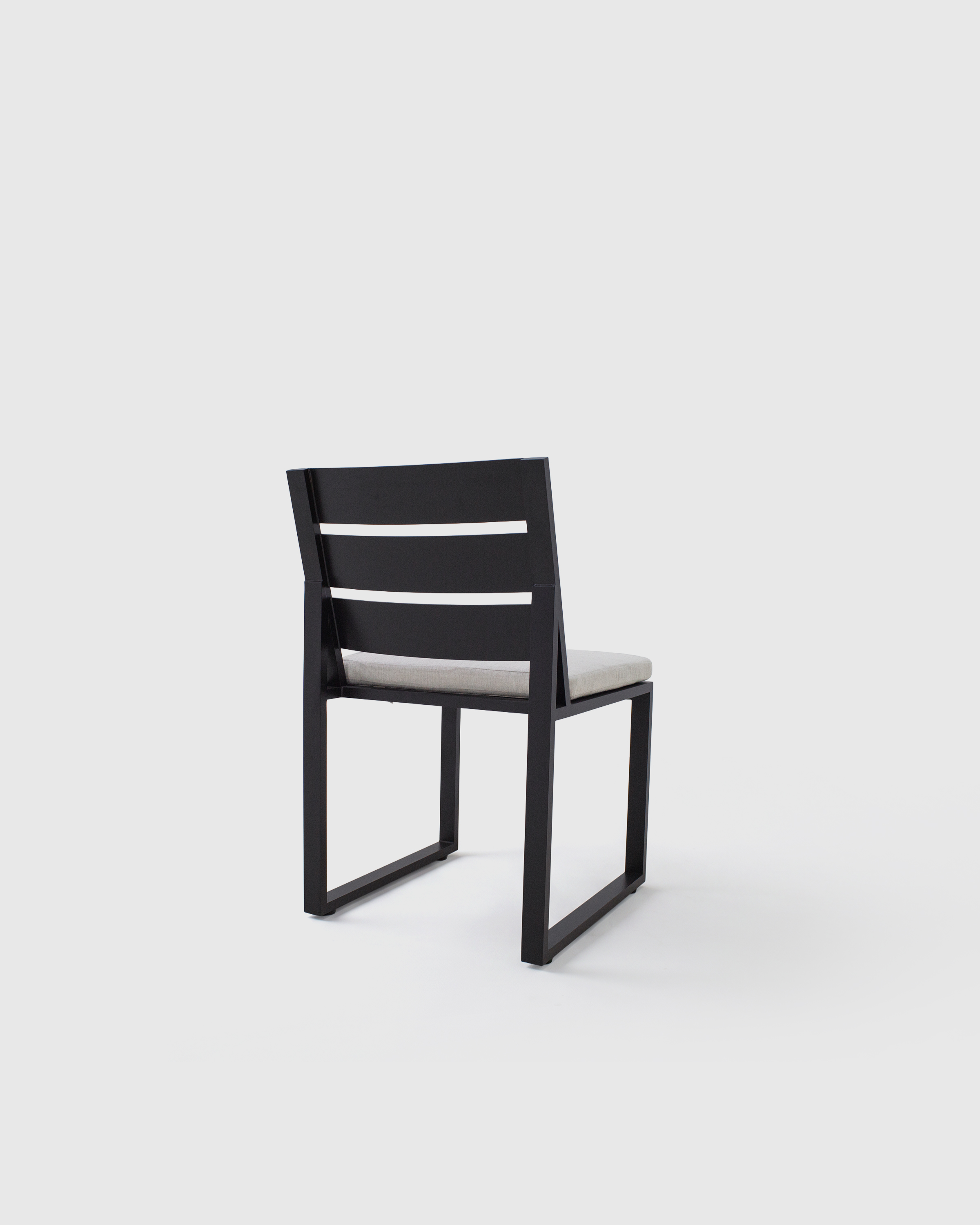 Linear Aluminum Outdoor Dining Chair - thumbnail 5