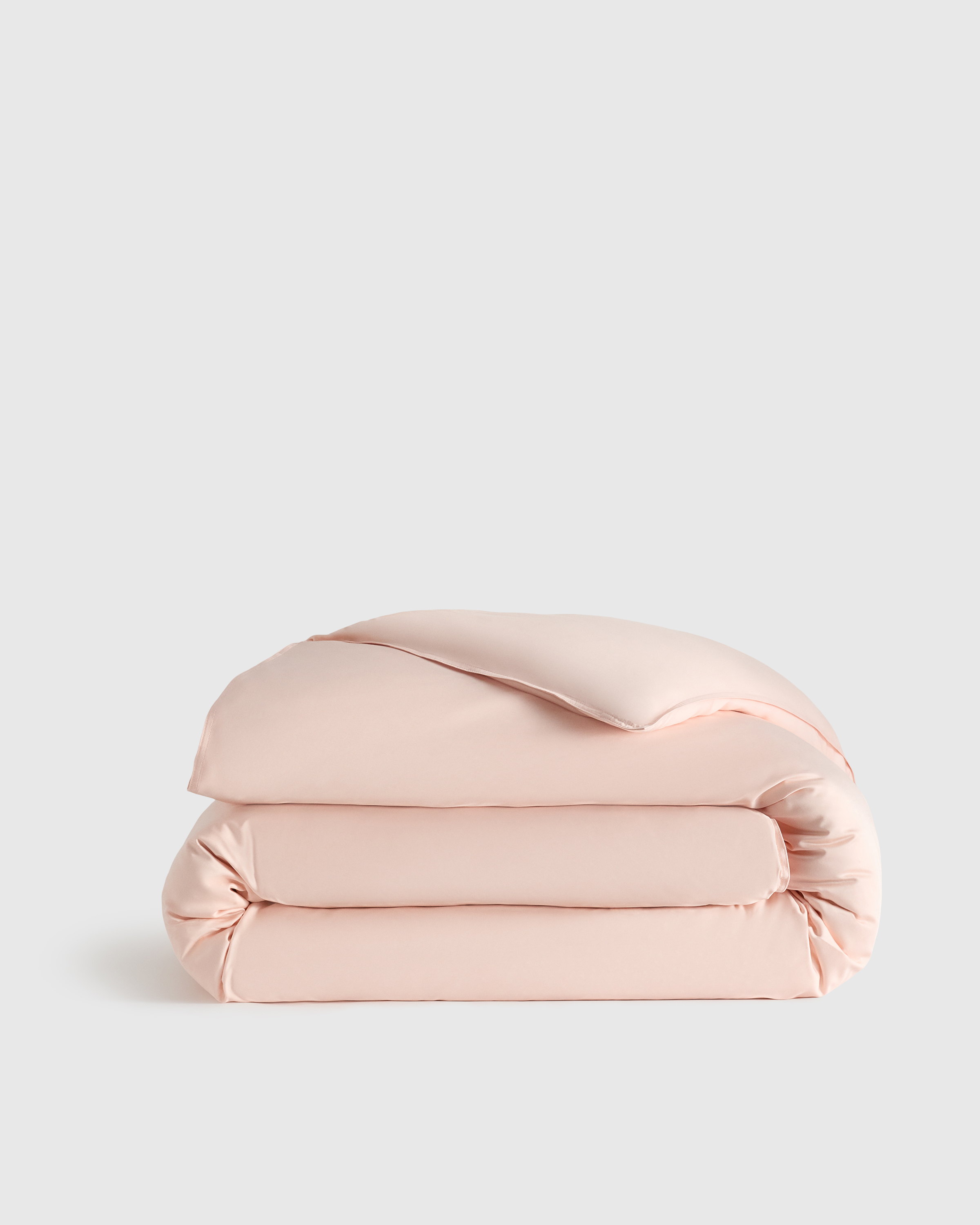 Soft Pink Bamboo Duvet Cover