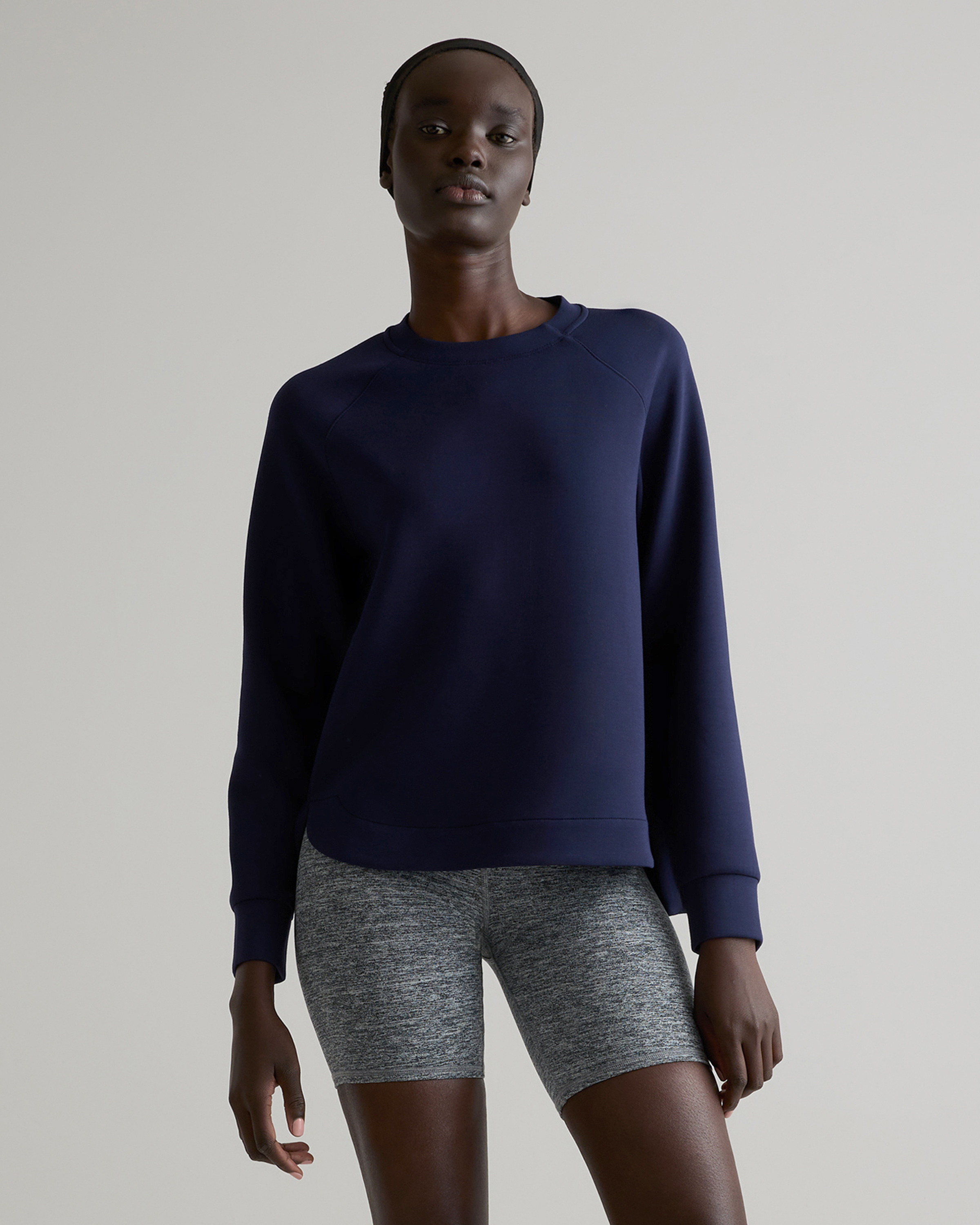 Deep Navy CloudComfort Crewneck Sweatshirt