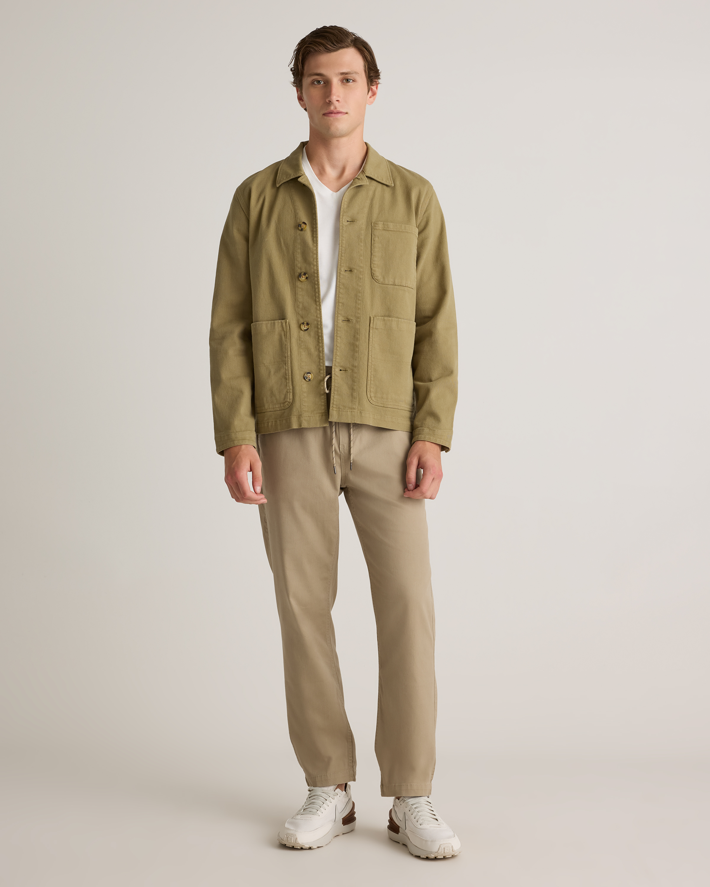 chino trouser wooly sweet cotton サイズ2 The Harry - Cotton-Stretch Chino | Beige | King Essentials