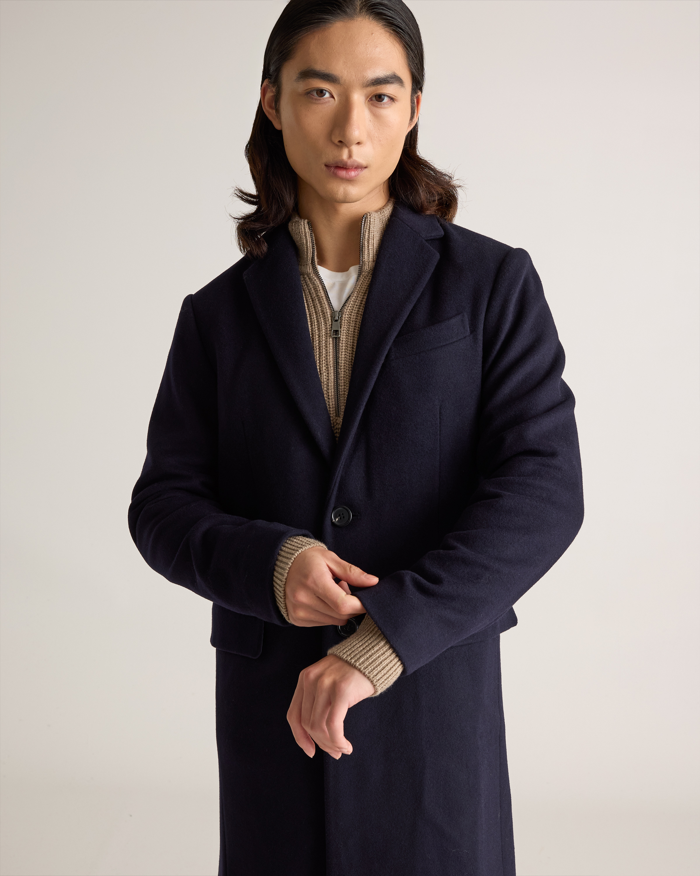 Italian Wool Overcoat