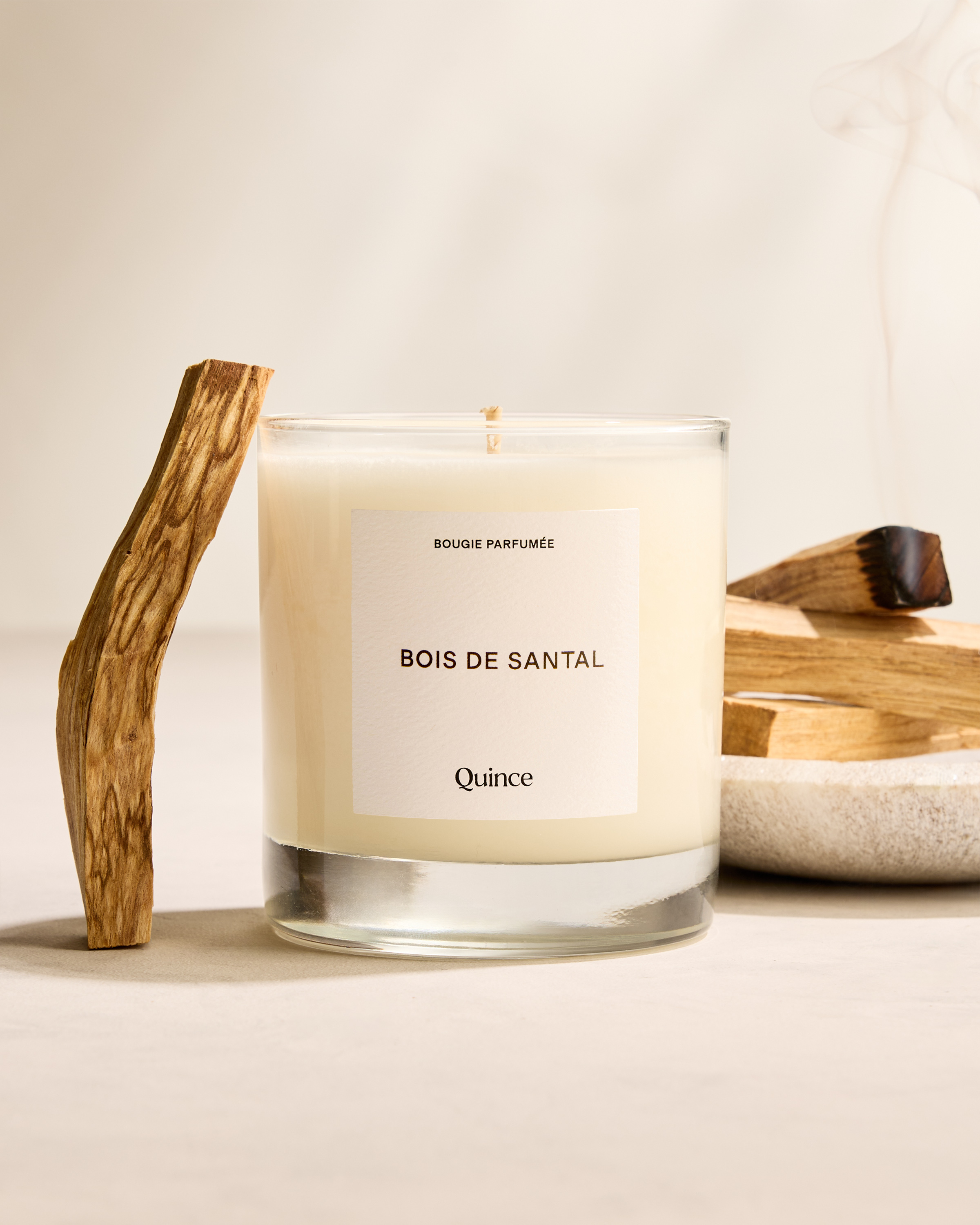 Chandelle Bois de Santal & Noix de Coco - POUSSIÈRE D'ÉTOILE main image 1
