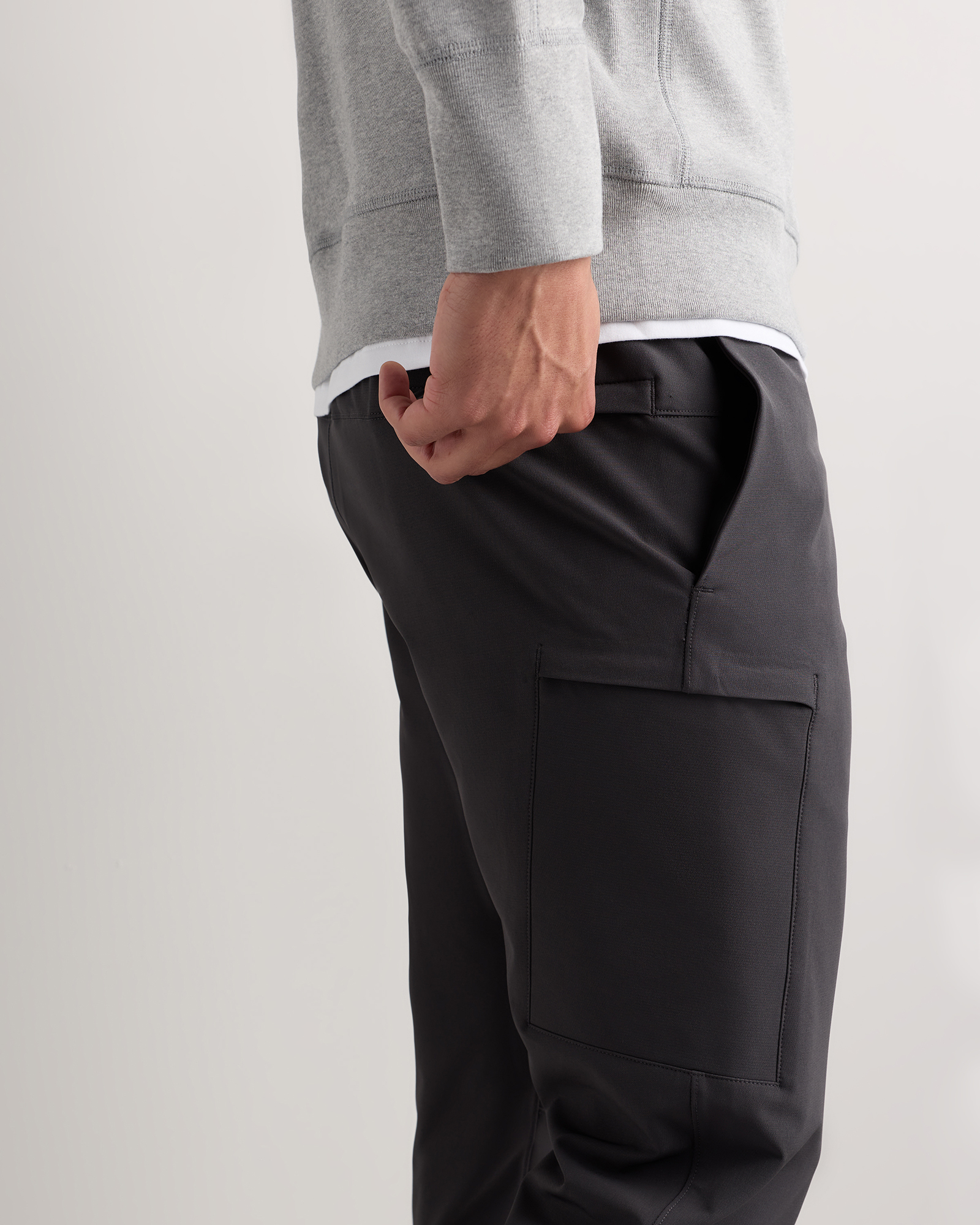 Men's Transit Cargo Joggers in Steel