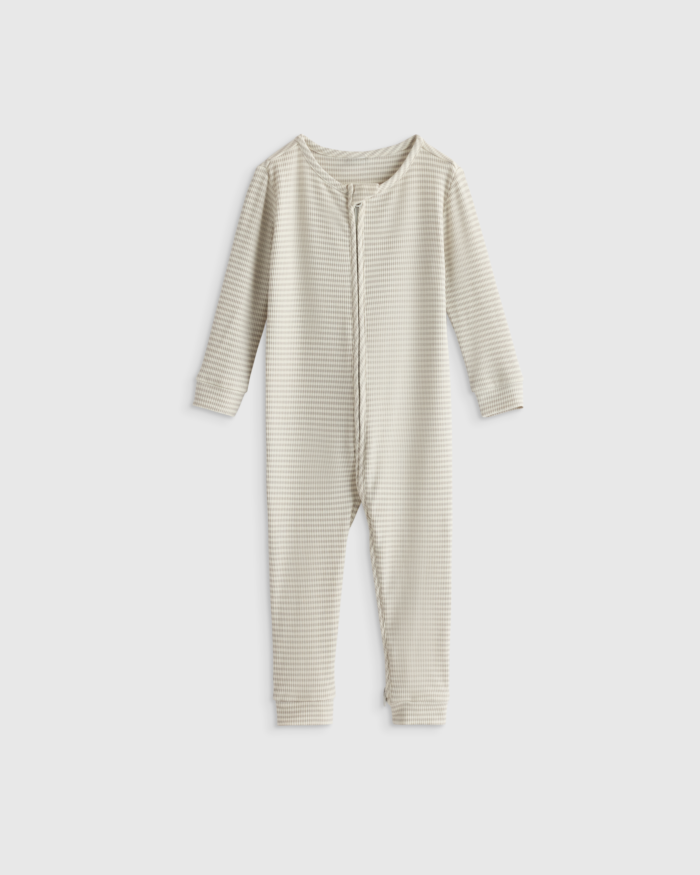 Quince Softest Rib One Piece In Gray