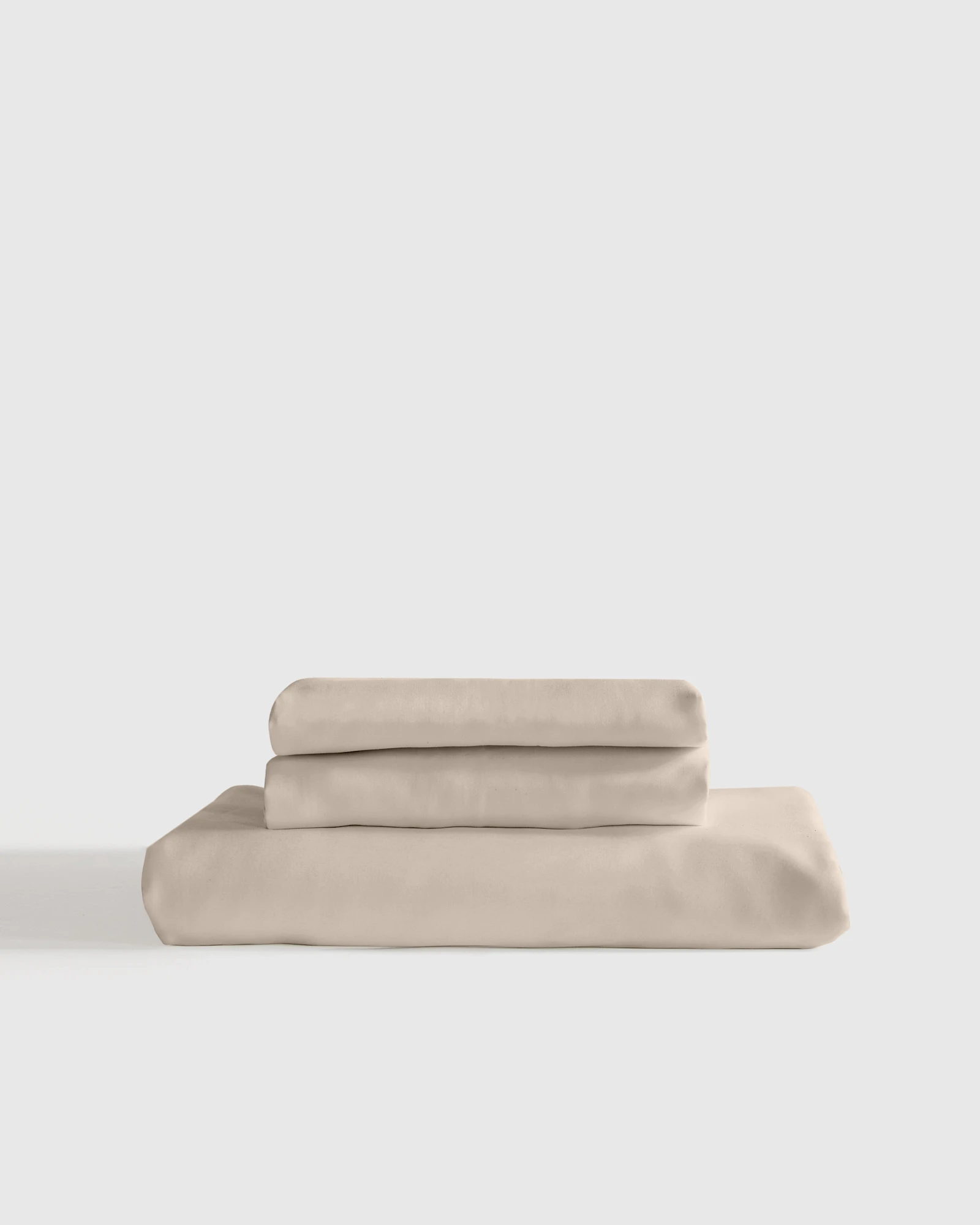 Bamboo Fitted Sheet Set - Light Grey, King