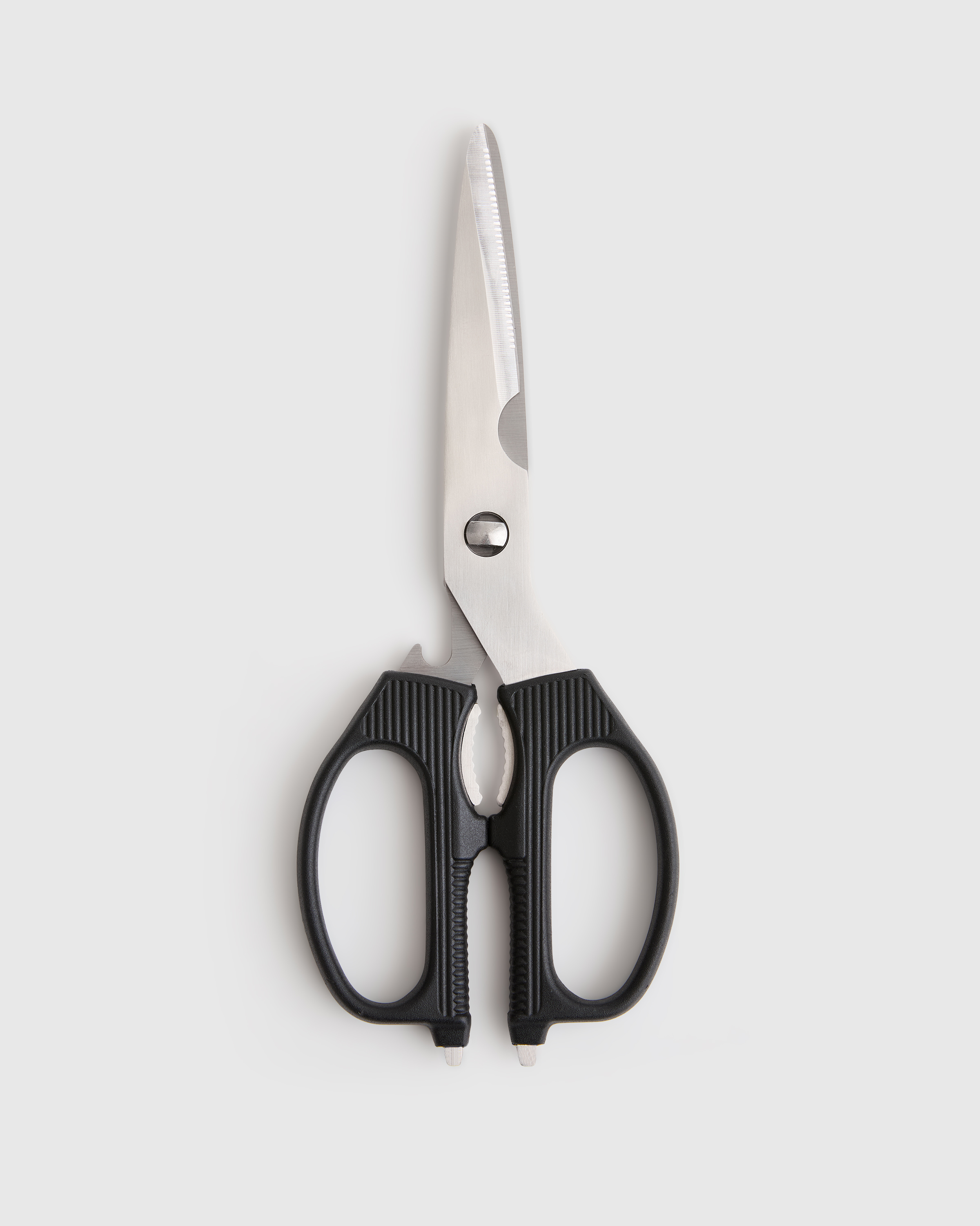 Black Essential Steel Kitchen Shears