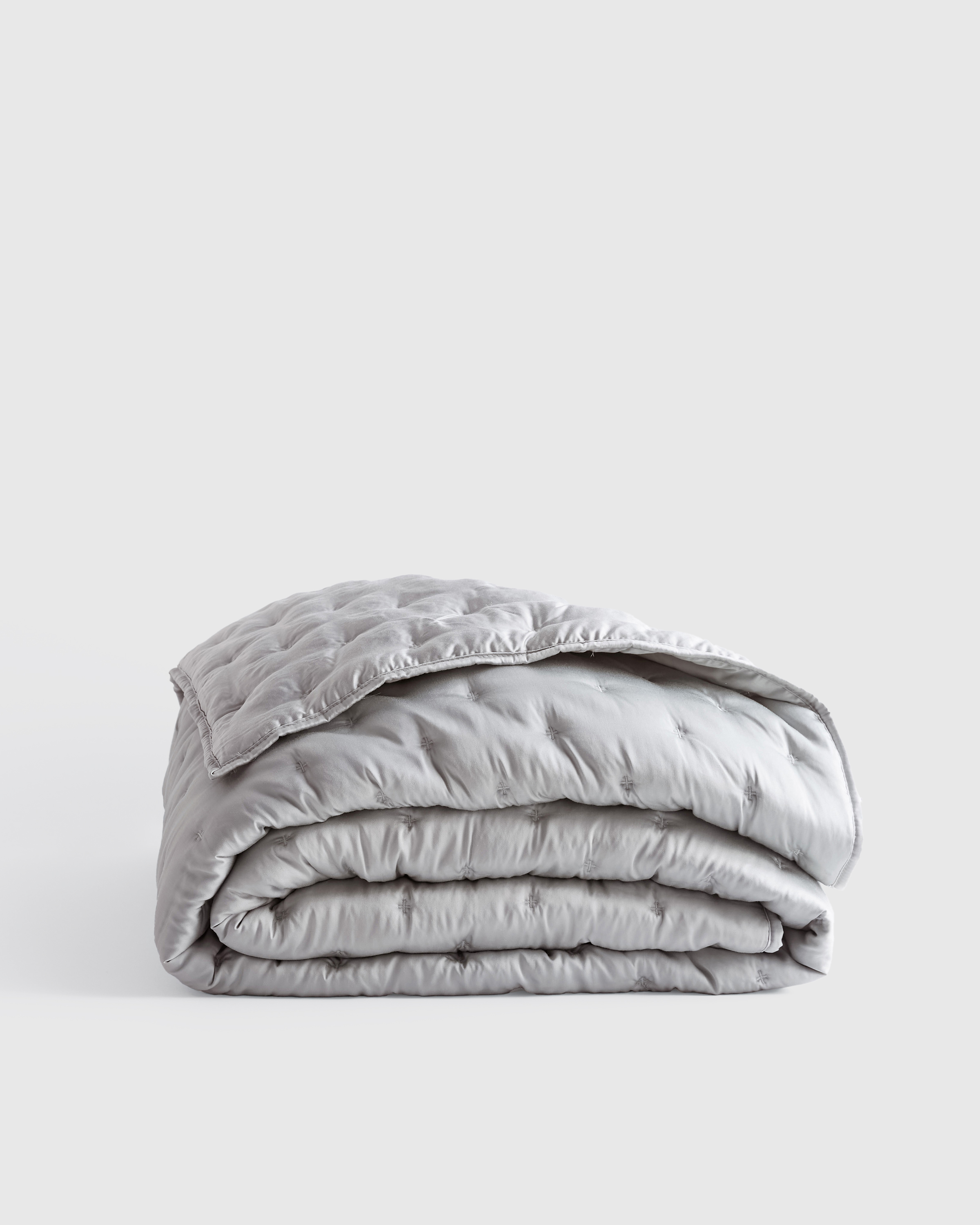 Light Grey Bamboo Dream Quilt