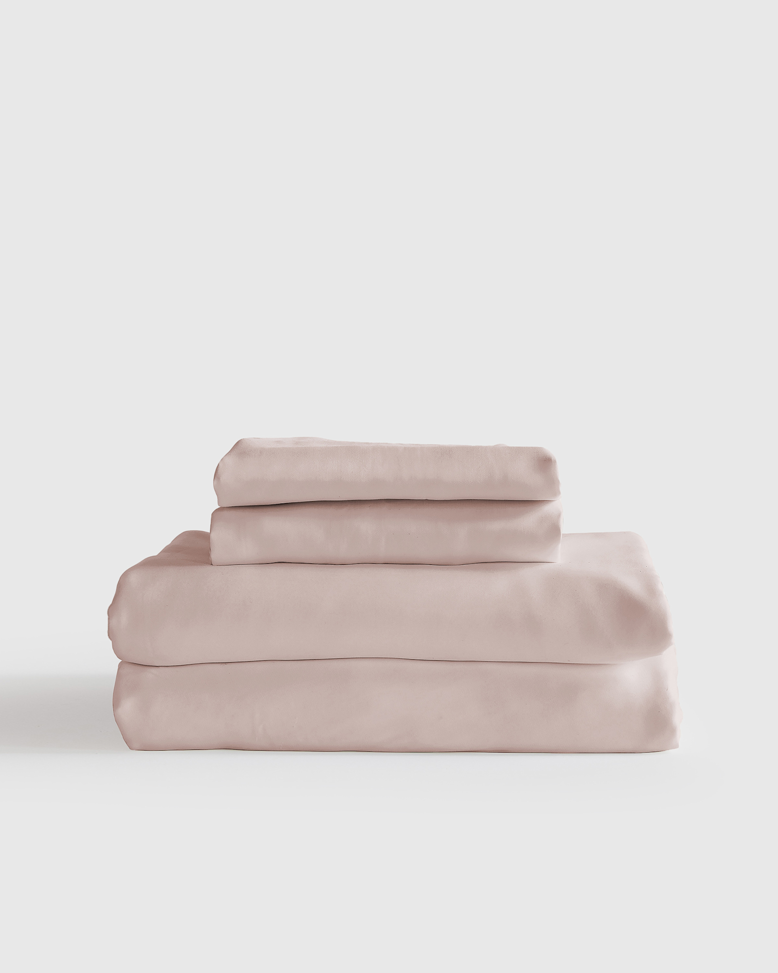 Bamboo Sheet Set - With Flat Sheet, Soft Blush