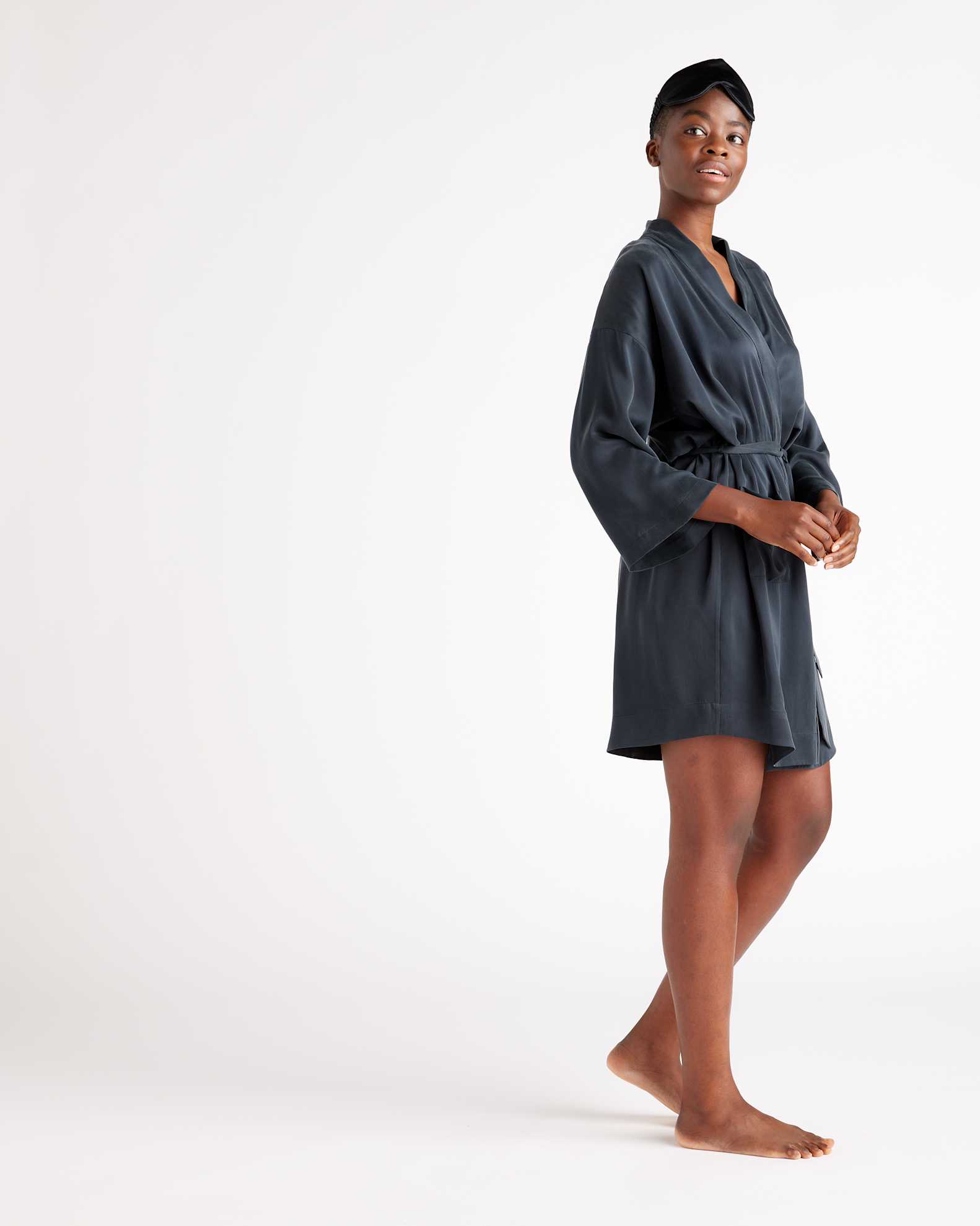100% Washable Silk Robe