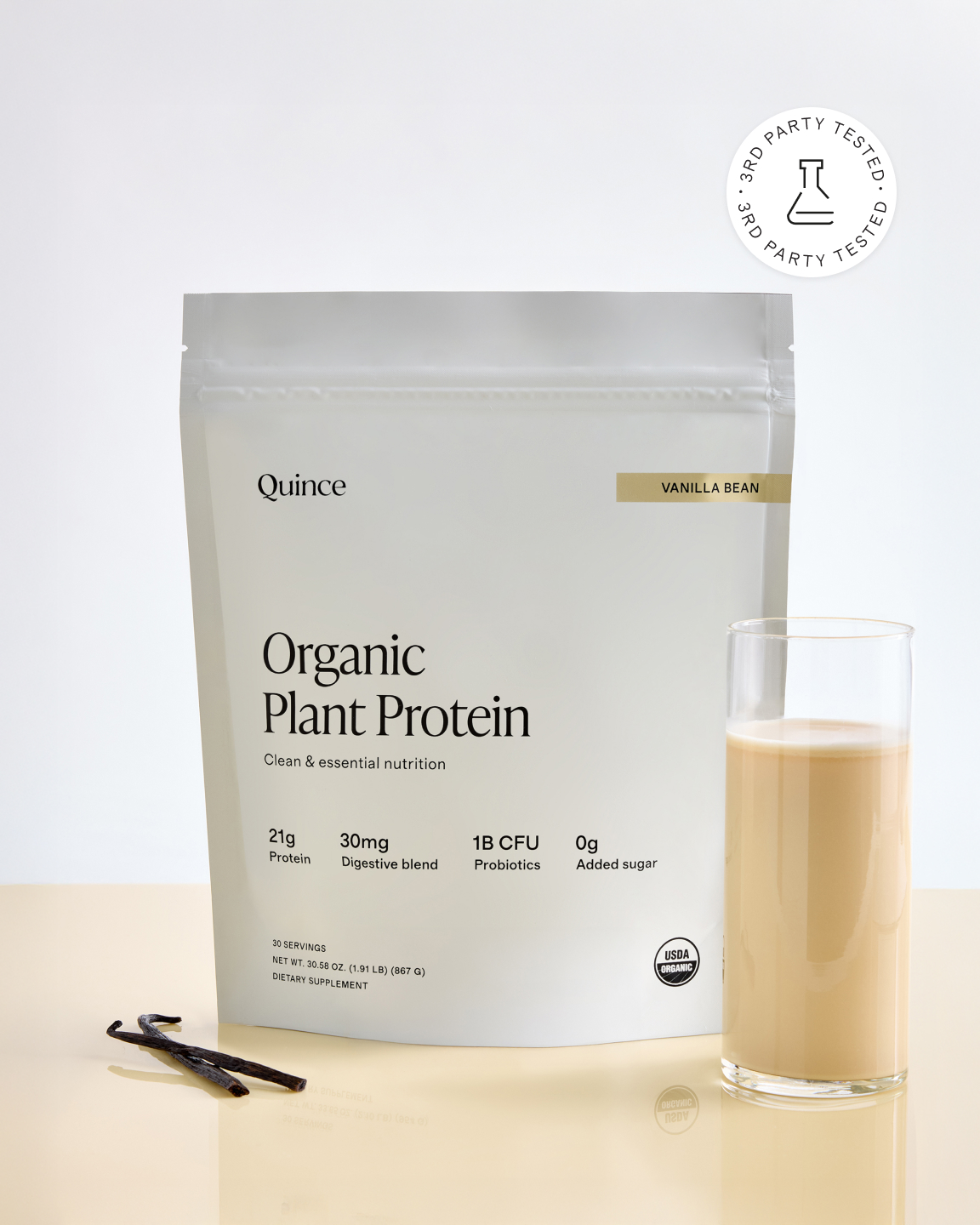 Certified Organic Plant Protein Powder - thumbnail 3