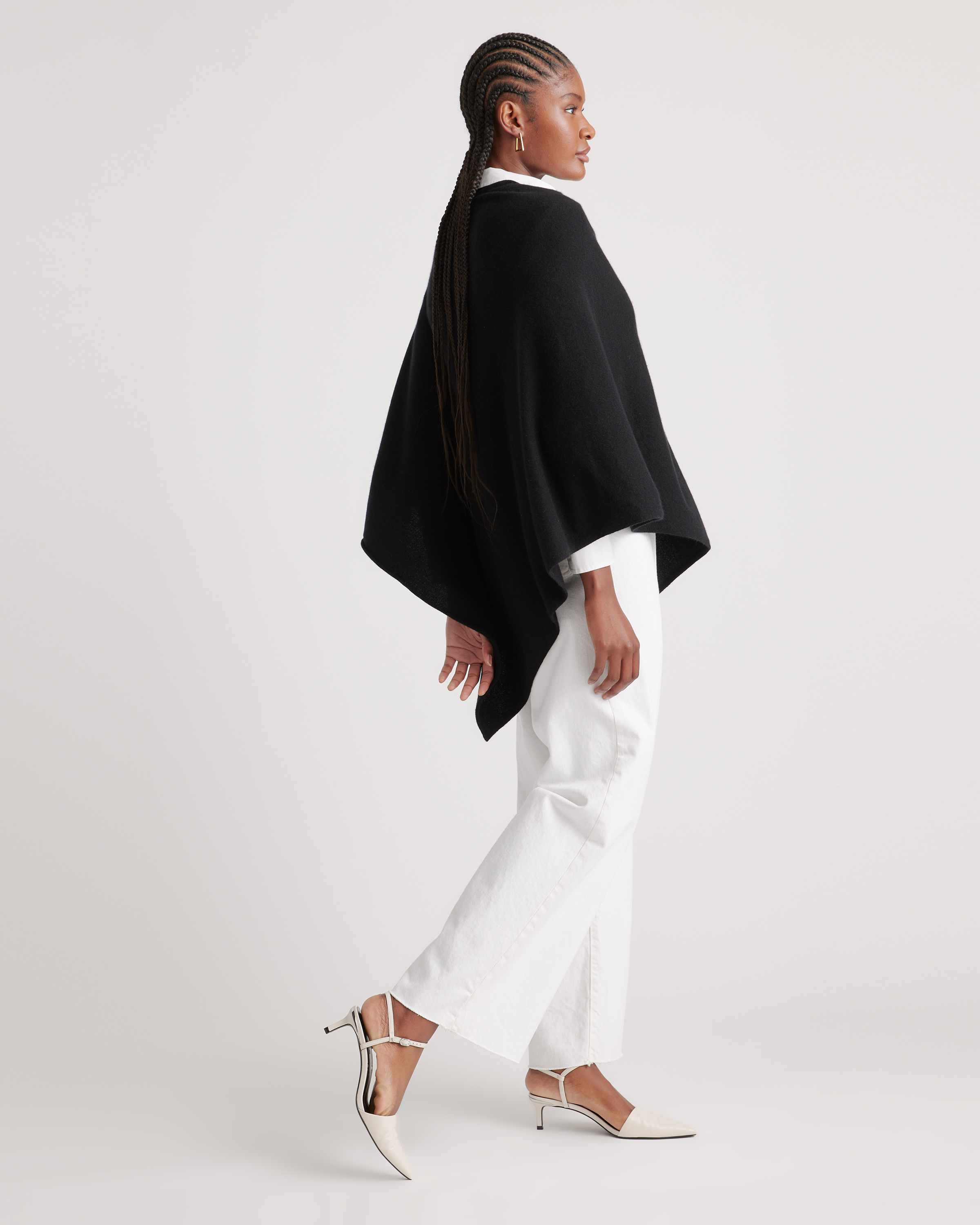 Mongolian Cashmere Poncho 