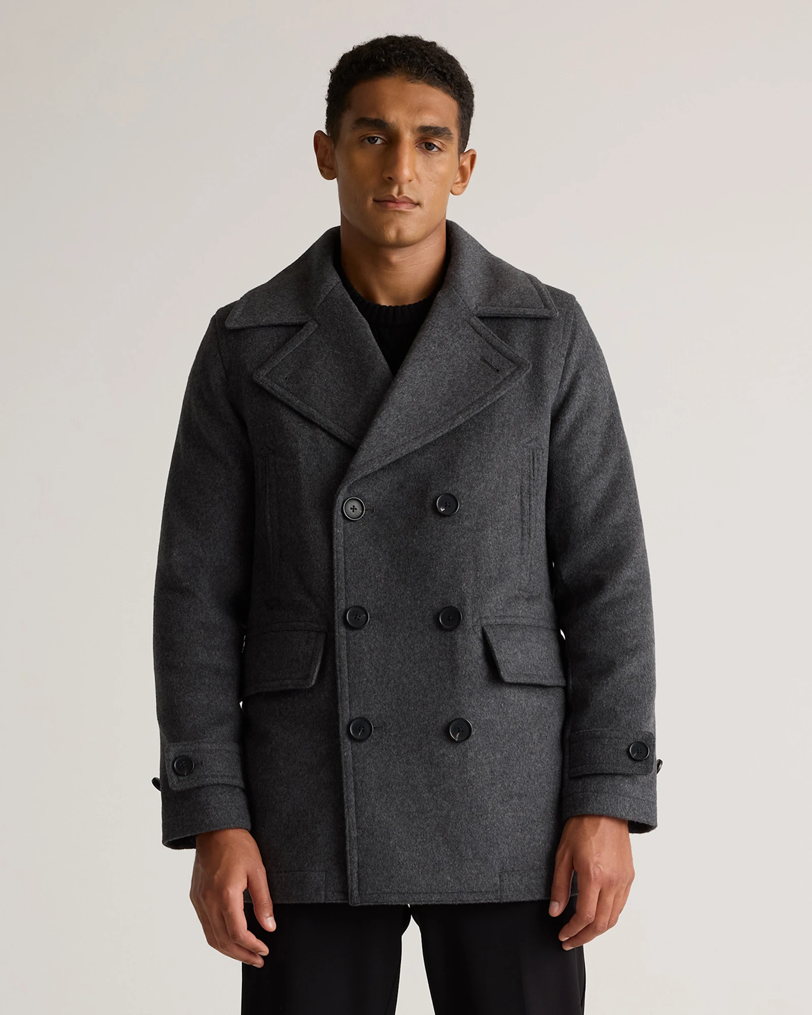 Italian Wool Peacoat