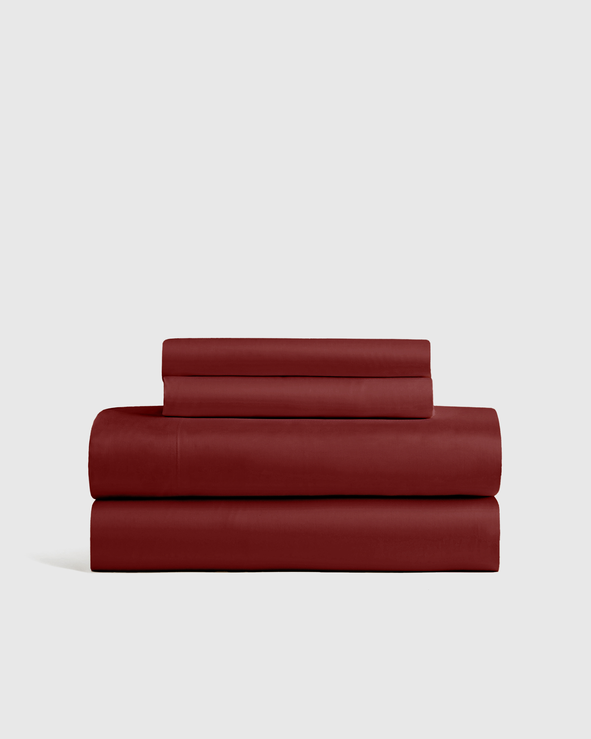 Burgundy Bamboo Sheet Set