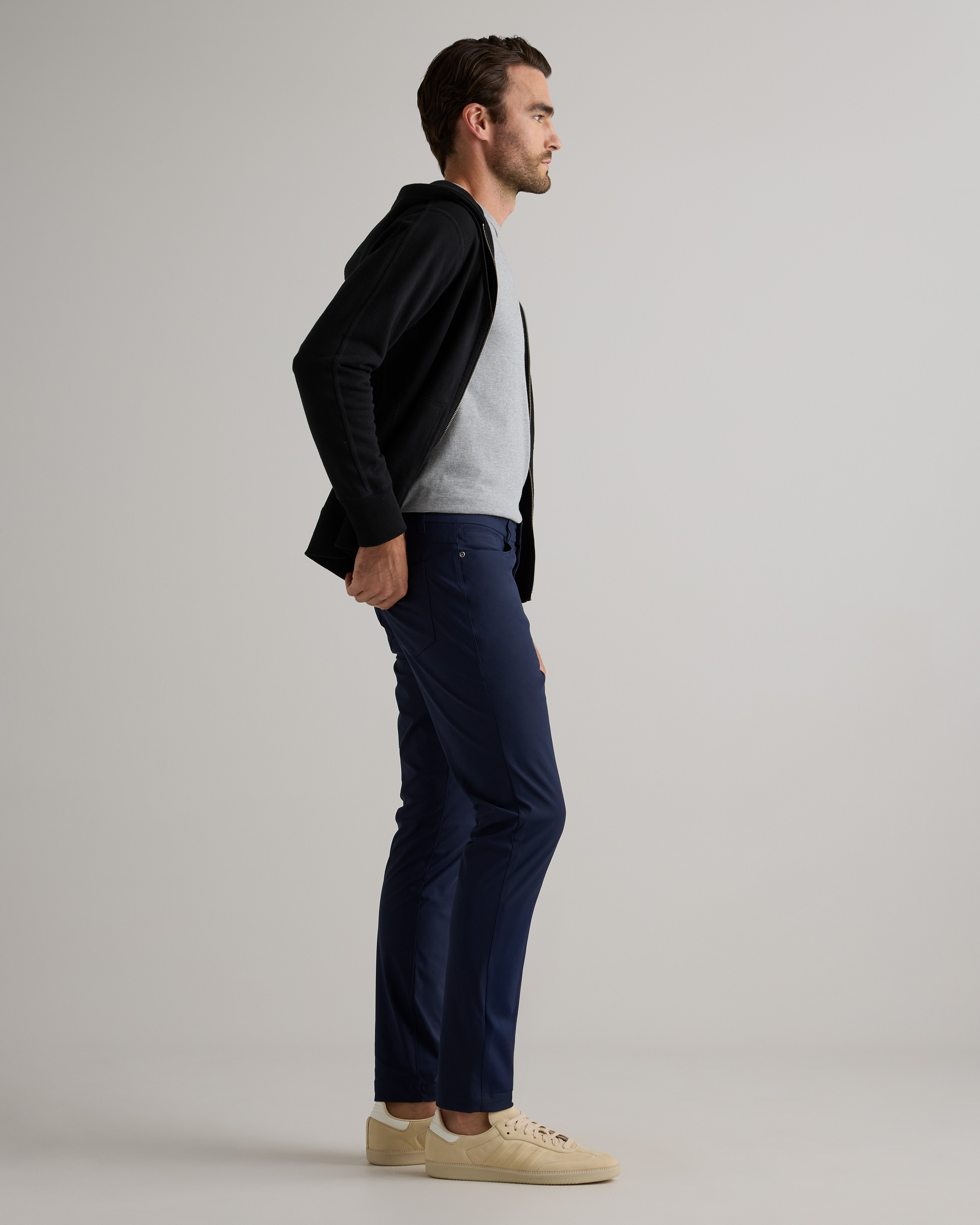 Everyday 5-Pocket Tech Pant in Deep Navy