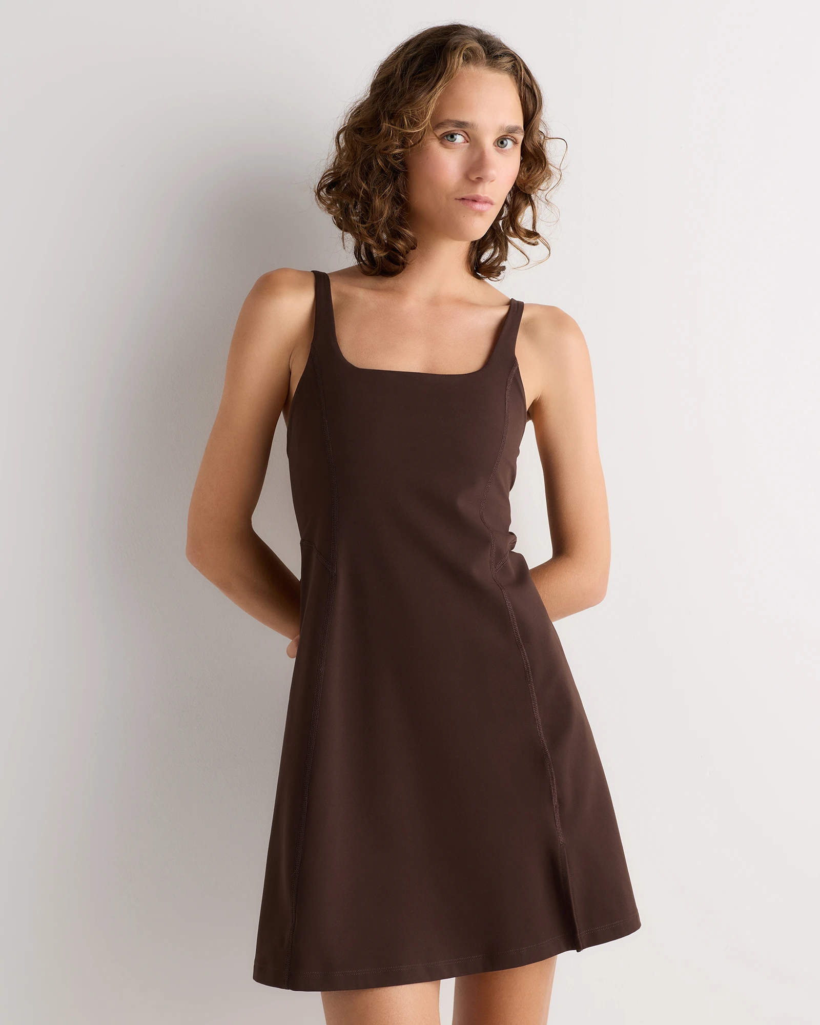 Court Sport Square Neck Dress