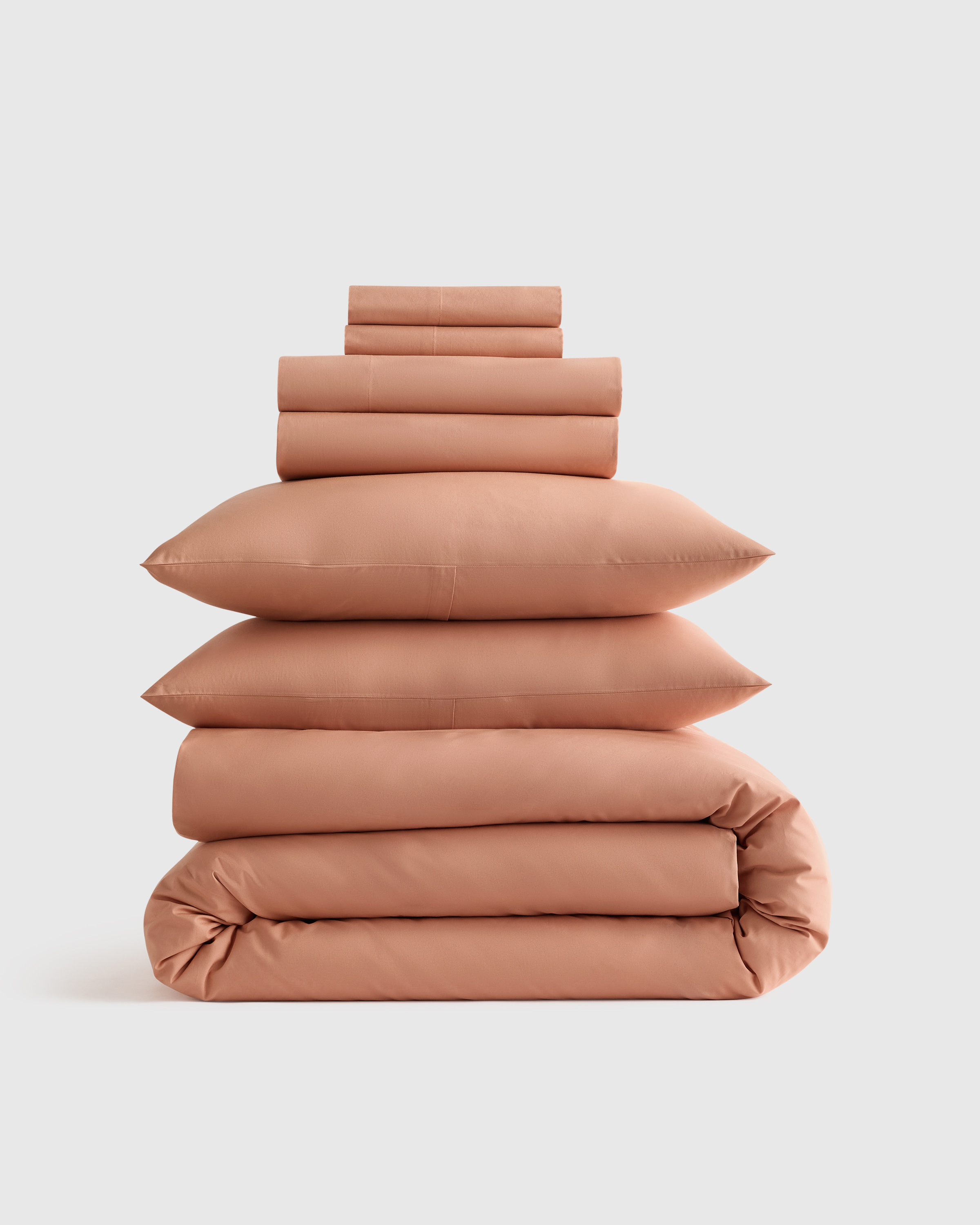 Sedona Organic Crisp Percale Deluxe Bedding Bundle