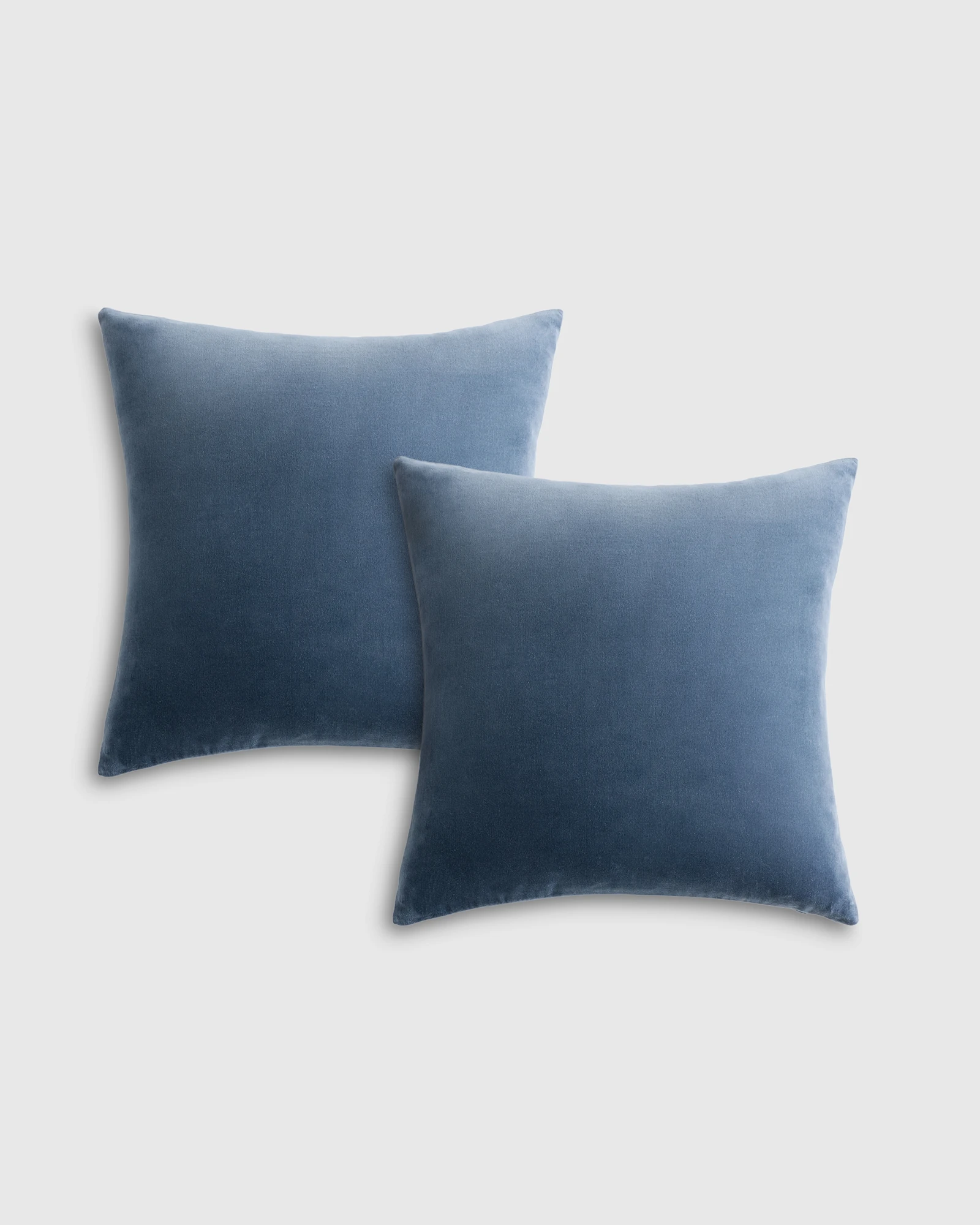 Cotton Velvet Pillow Cover - Set of 2