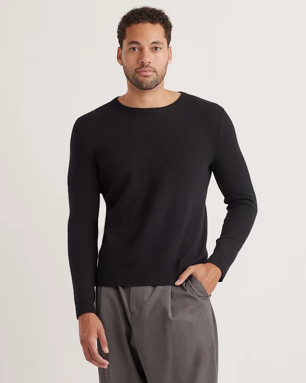 Mongolian Spring Cashmere Crewneck Sweater