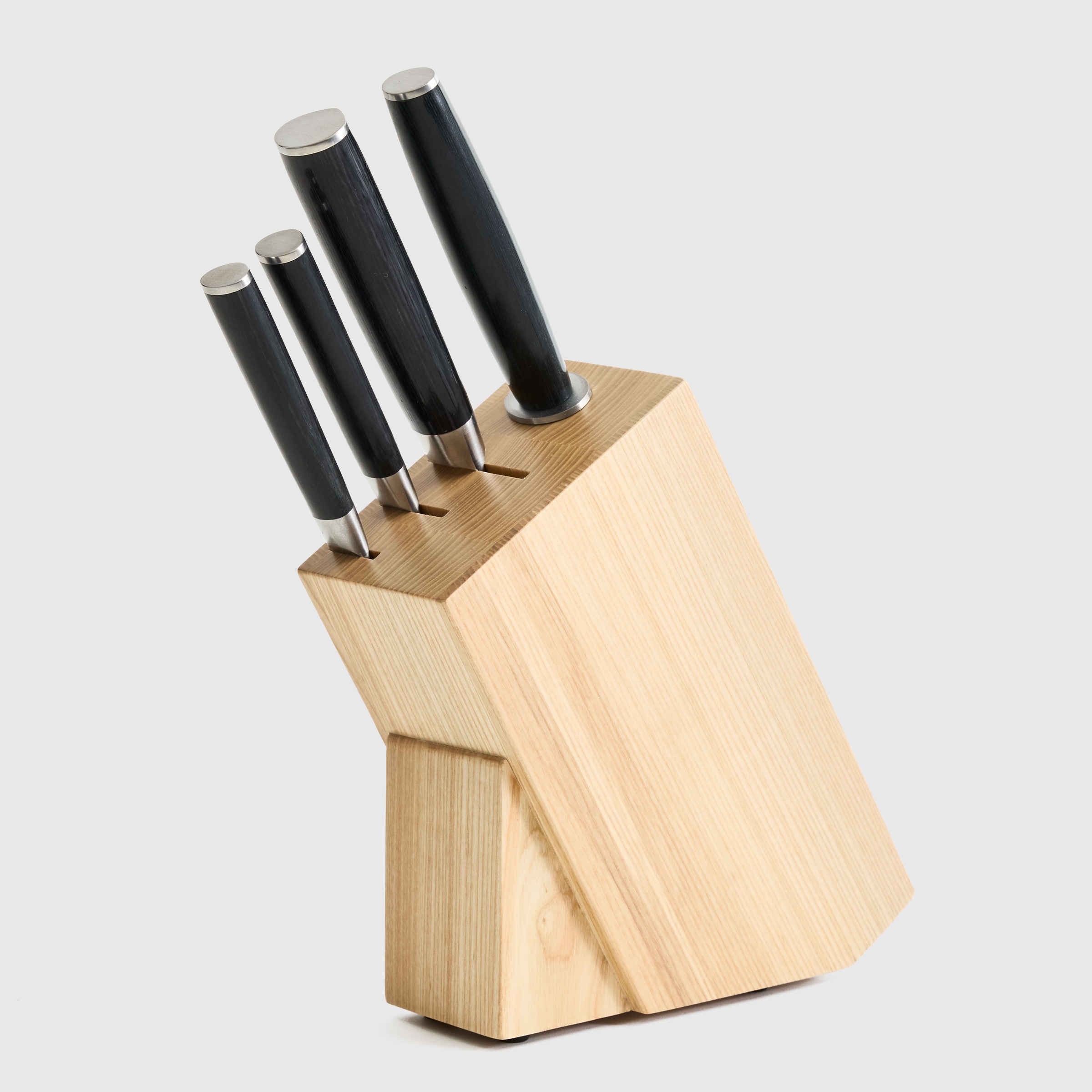 Essential Japanese Damascus Steel Knife Block S5 0680