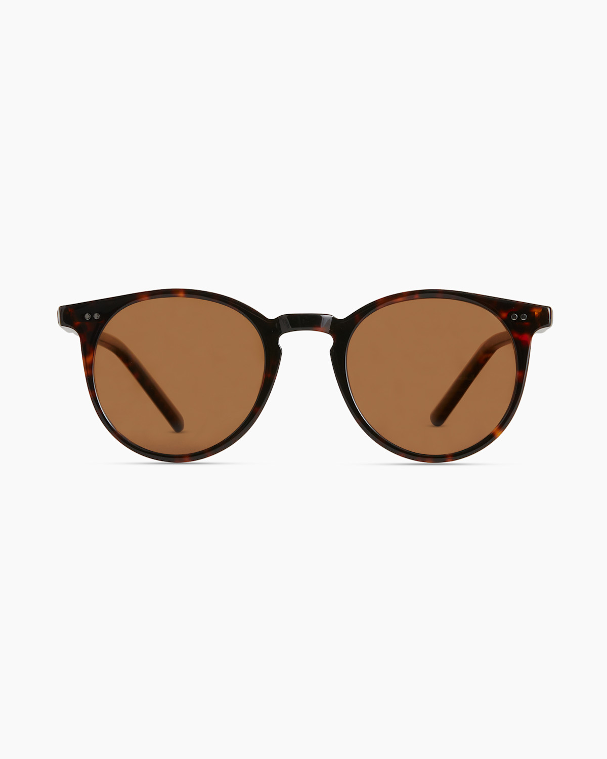 Quince Noah Polarized Acetate Sunglasses in Tortoise with Brown lens