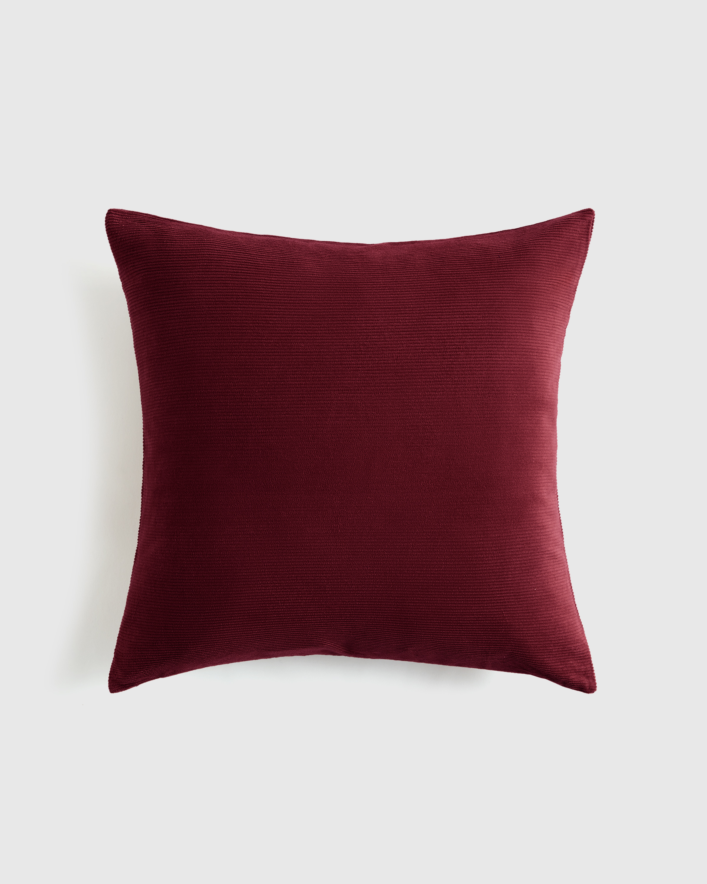 Bordeaux Corduroy Cotton Velvet Pillow Cover