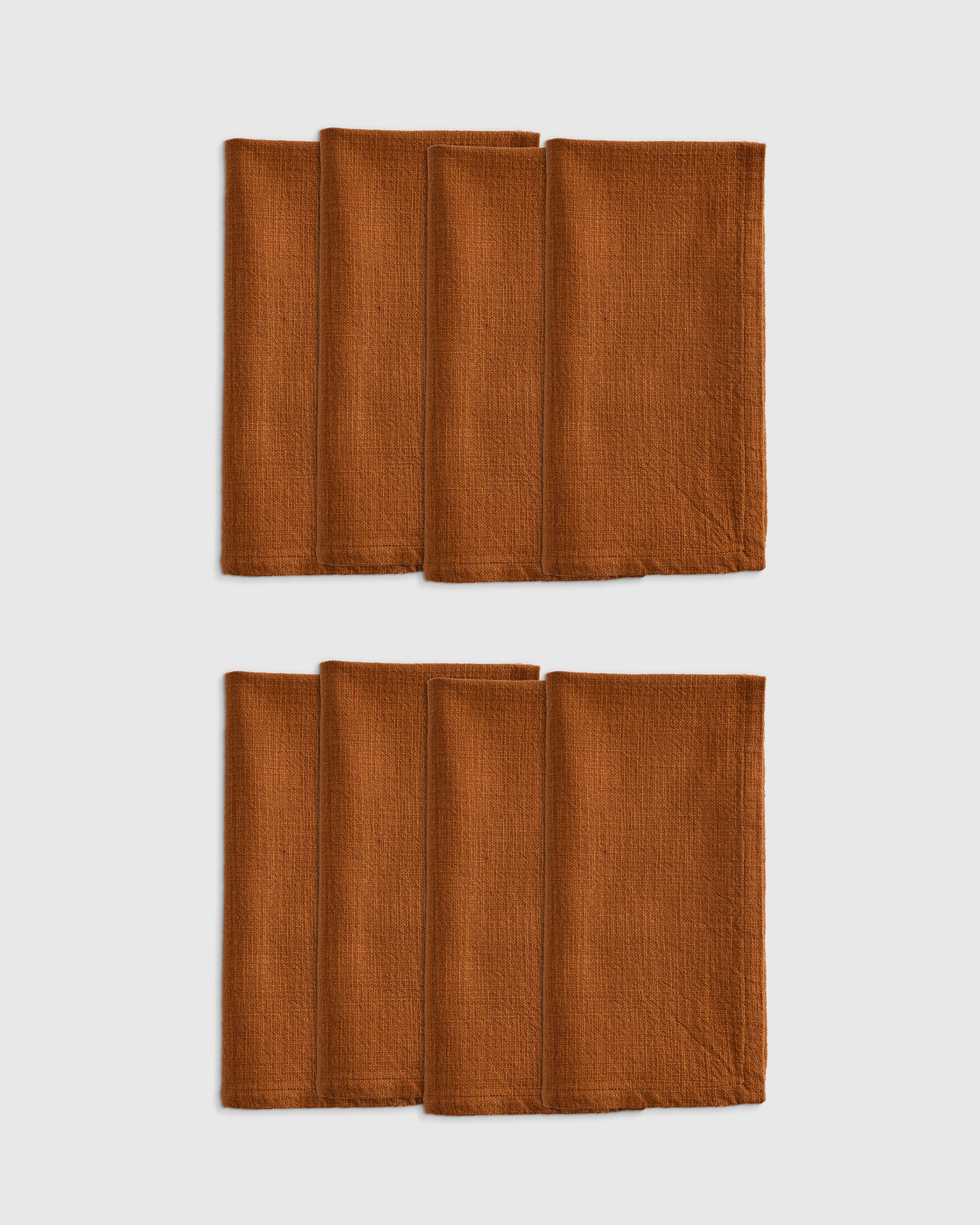 Organic Cotton Napkins (Set of 8) - Terracotta