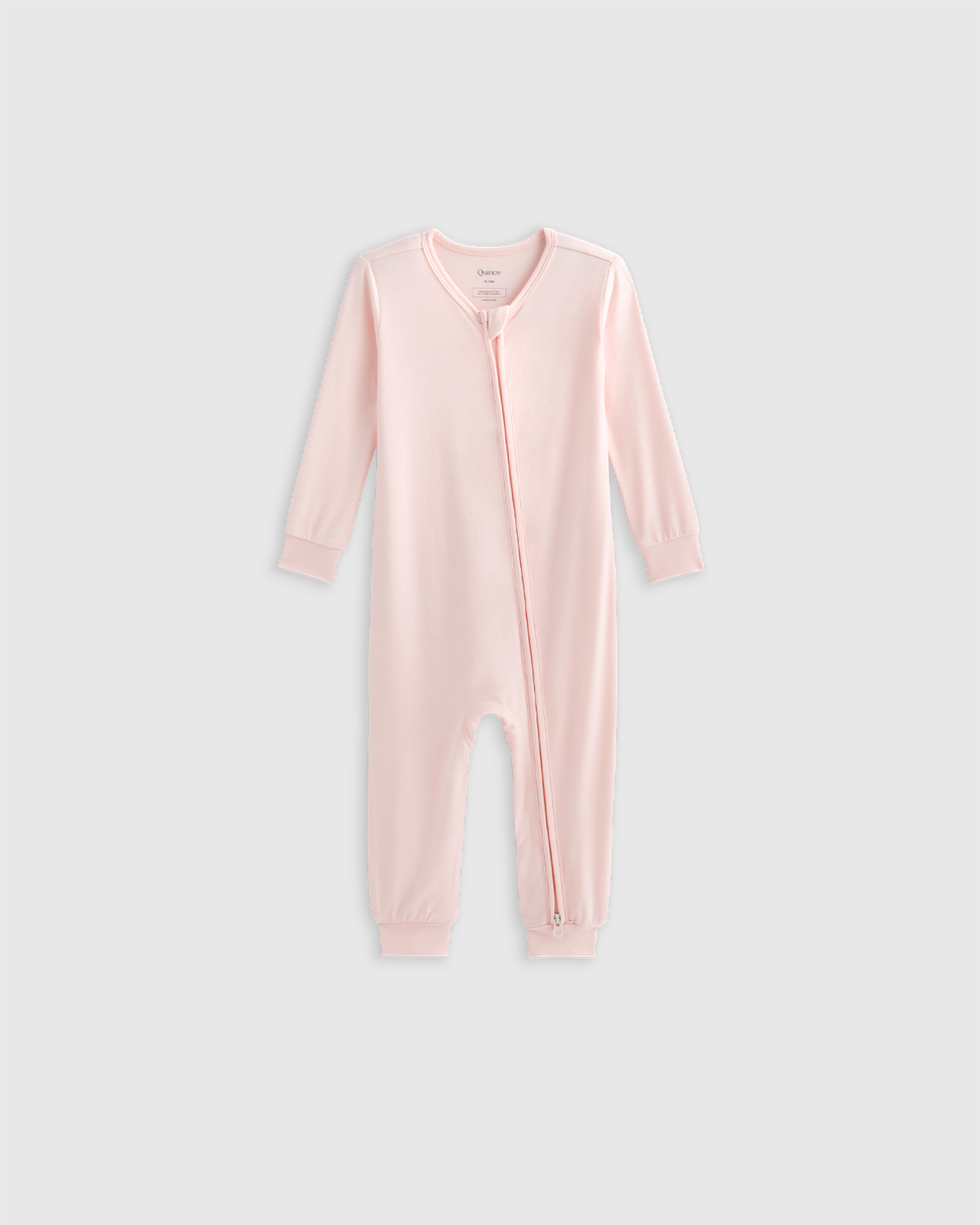 Gentle Pink Bamboo One Piece Pajama
