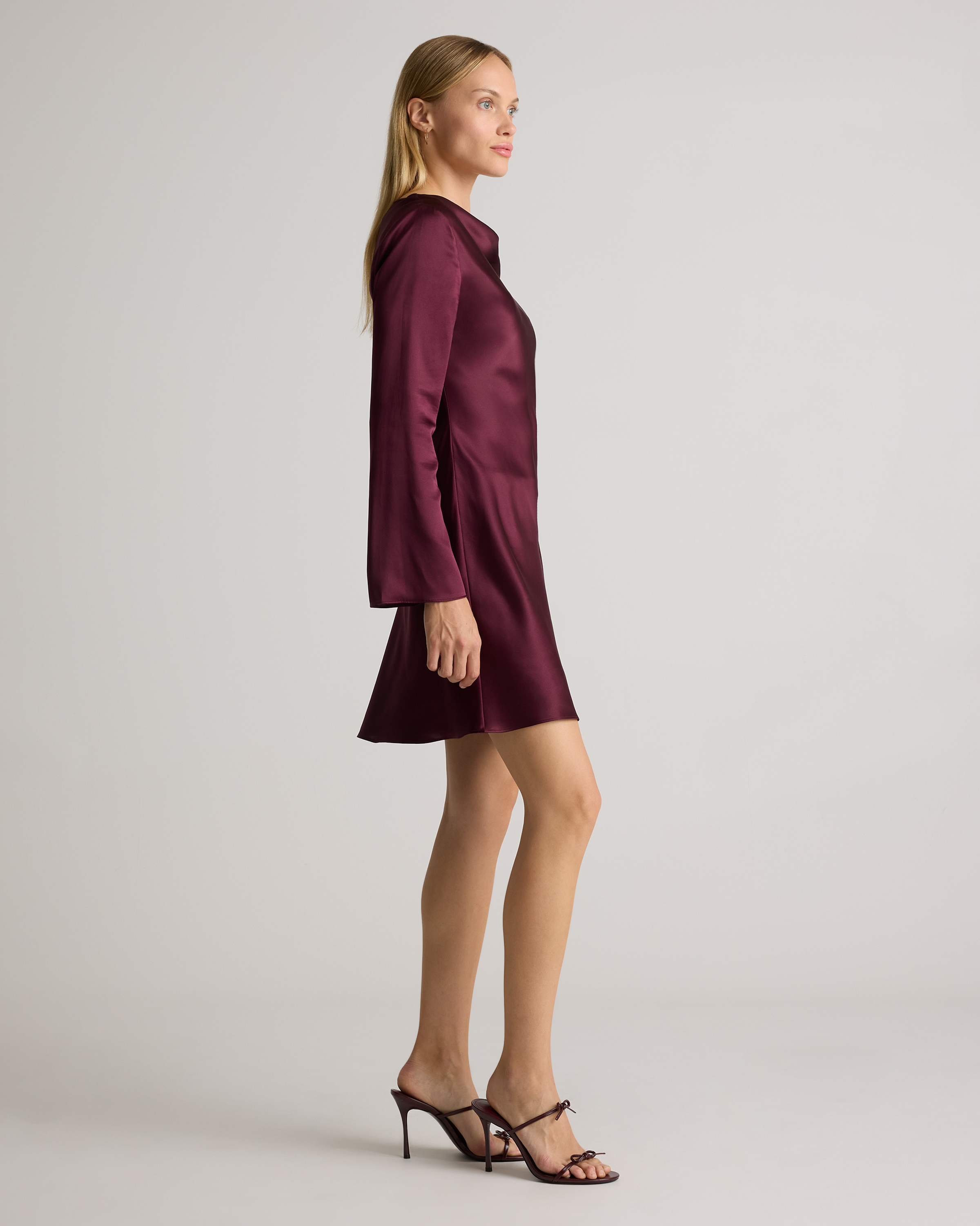 juniors black dress long sleeve Katie J NYC Juniors Molly Dress main image 0