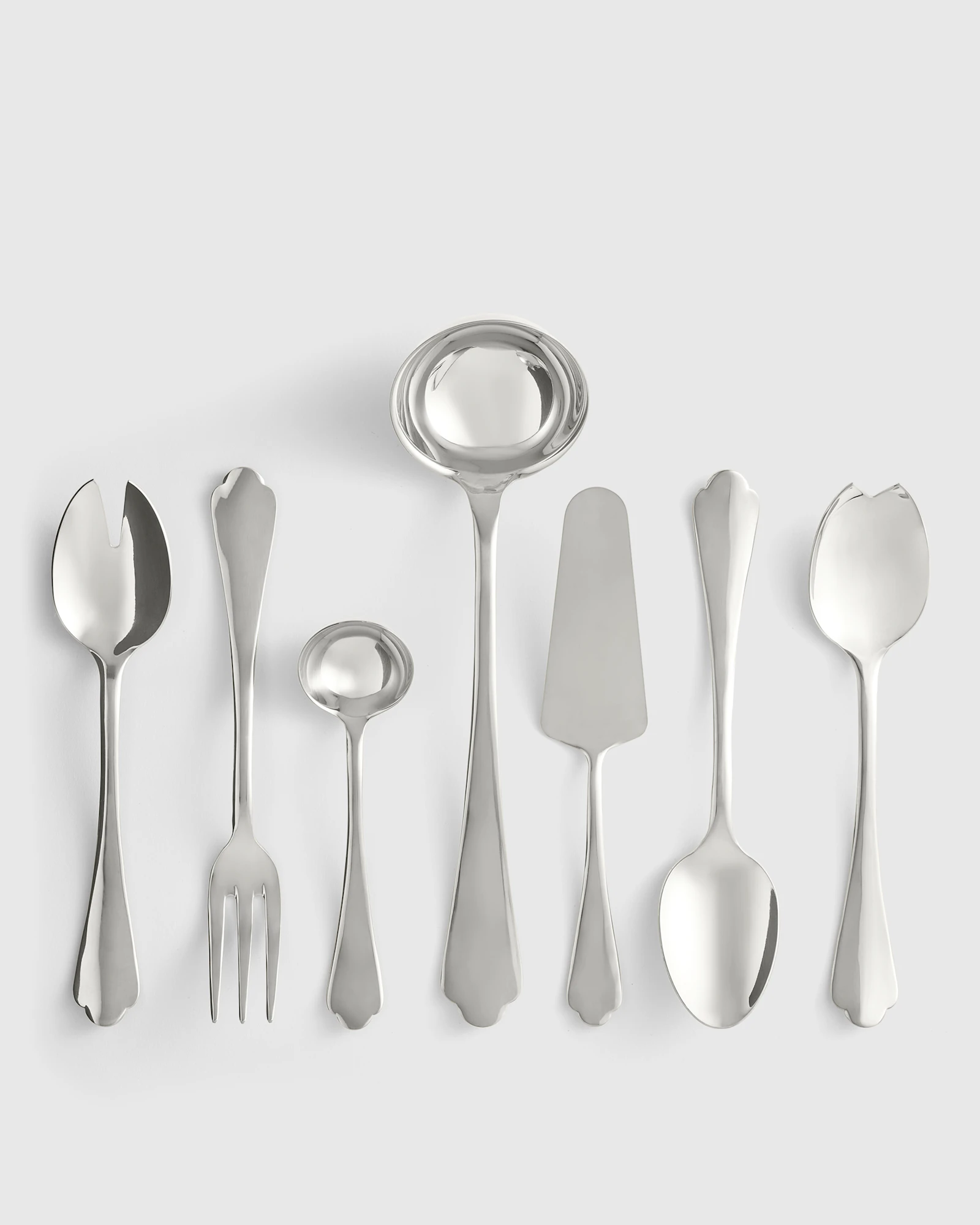 Dolce Vita 7-Pc Serving Utensil Set by Mepra