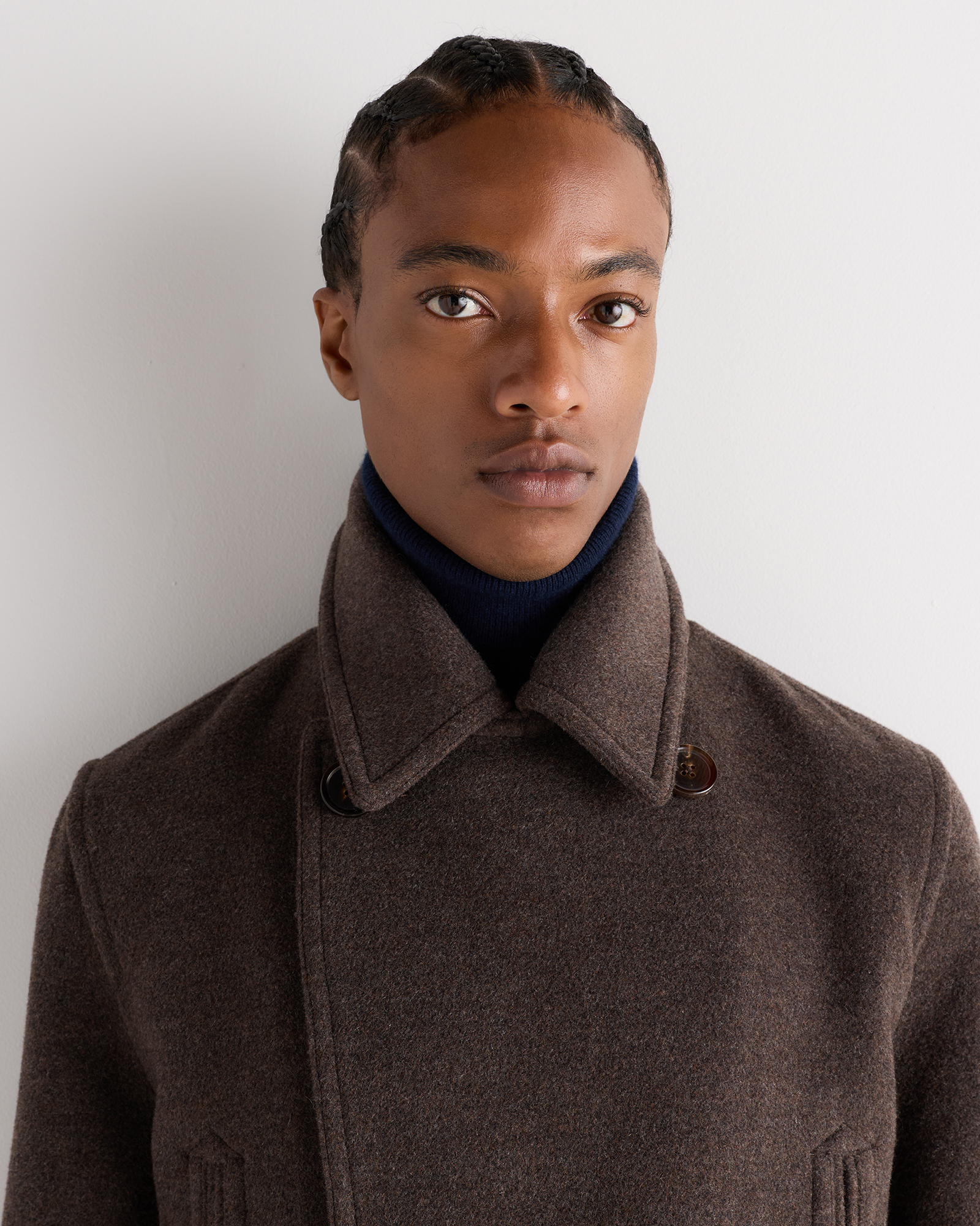 Wool Cashmere Peacoat