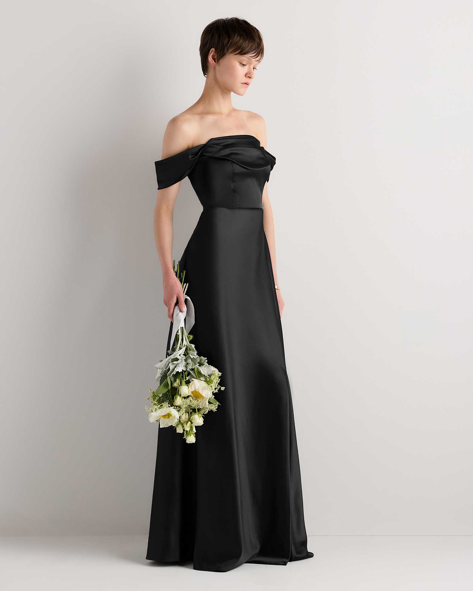 off the shoulder convertible dress Lily Chiffon Dress