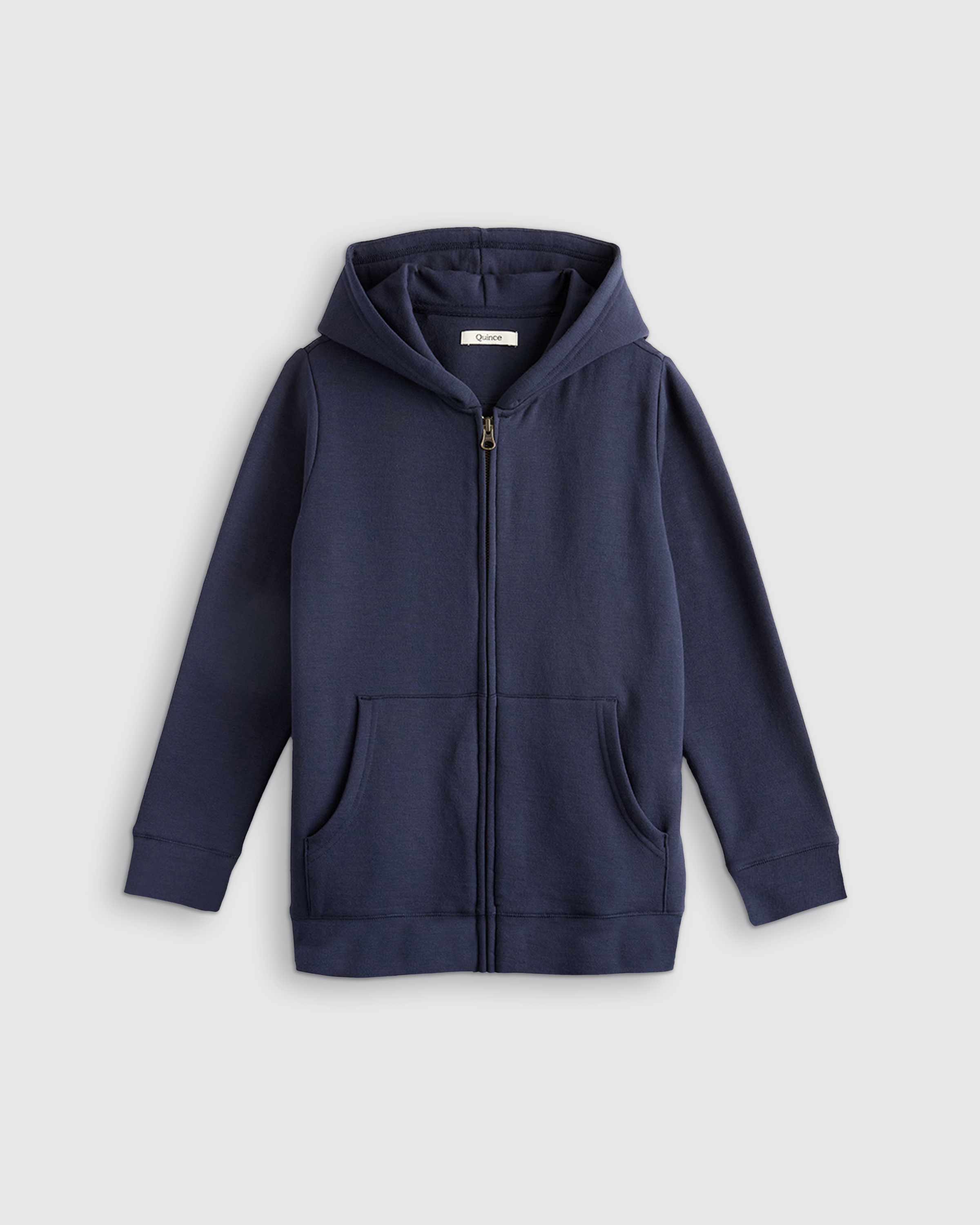 Navy SuperSoft Fleece Zip Up Hoodie