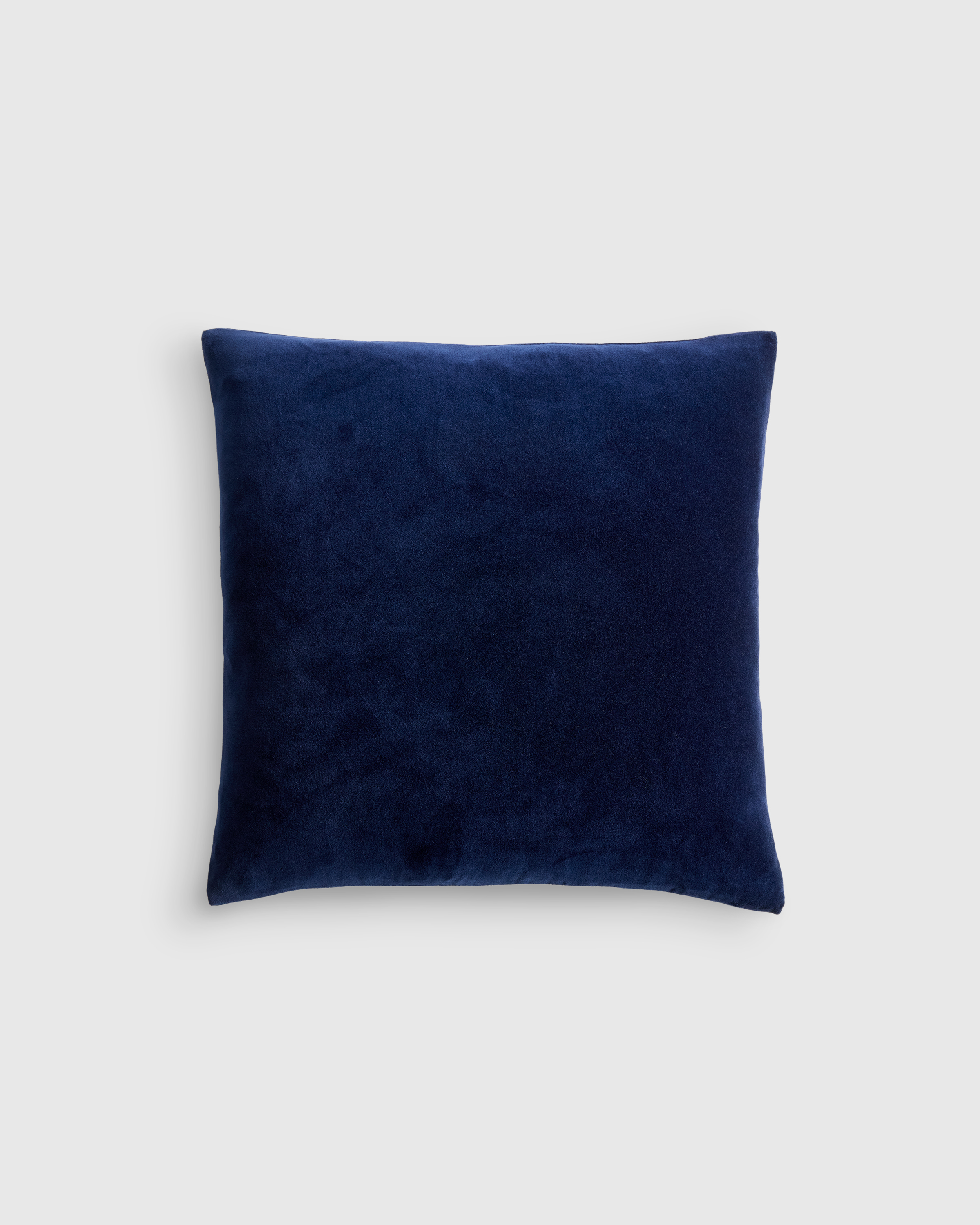 Navy Classic Cotton Velvet Pillow Cover