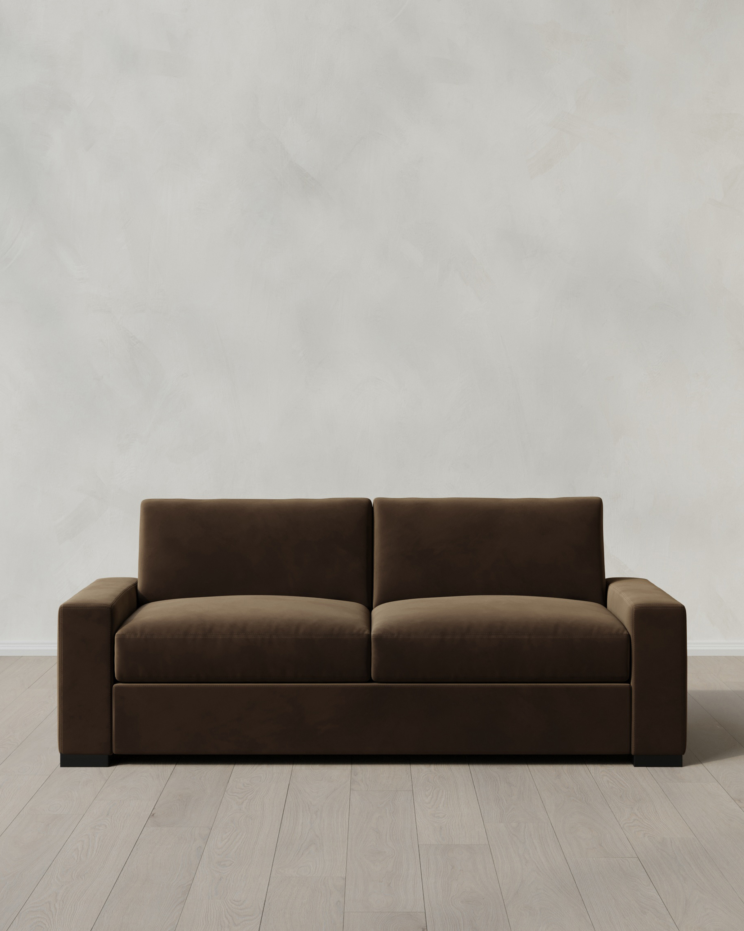 Sable Stillman Sofa in Performance Velvet