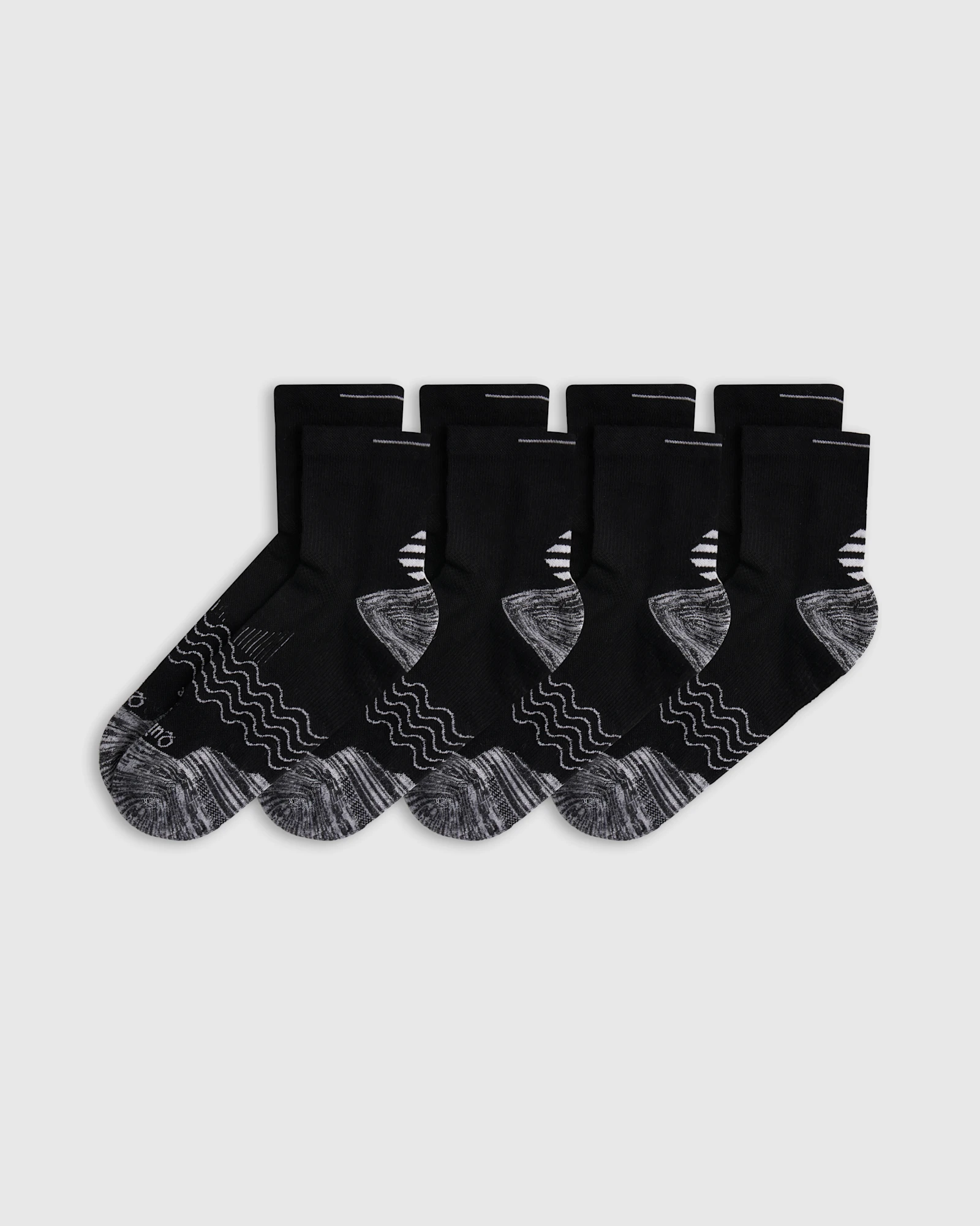 Performance Running Quarter Socks (4-Pack)